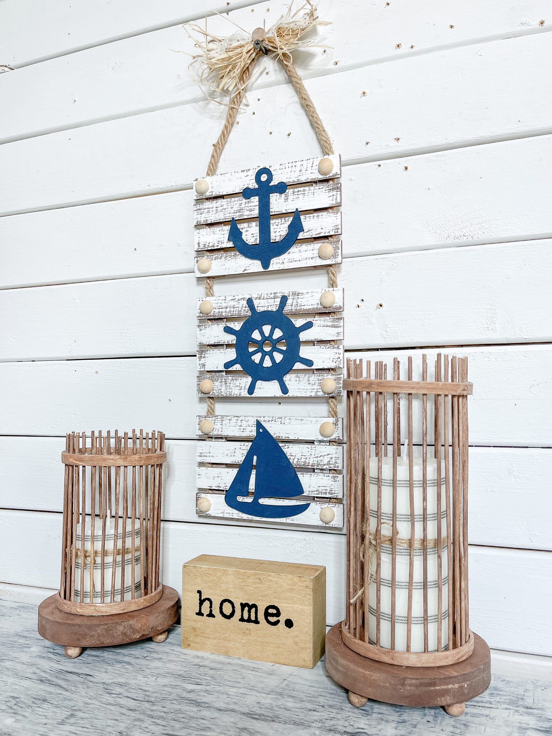 DIY Dollar Tree Nautical Decor