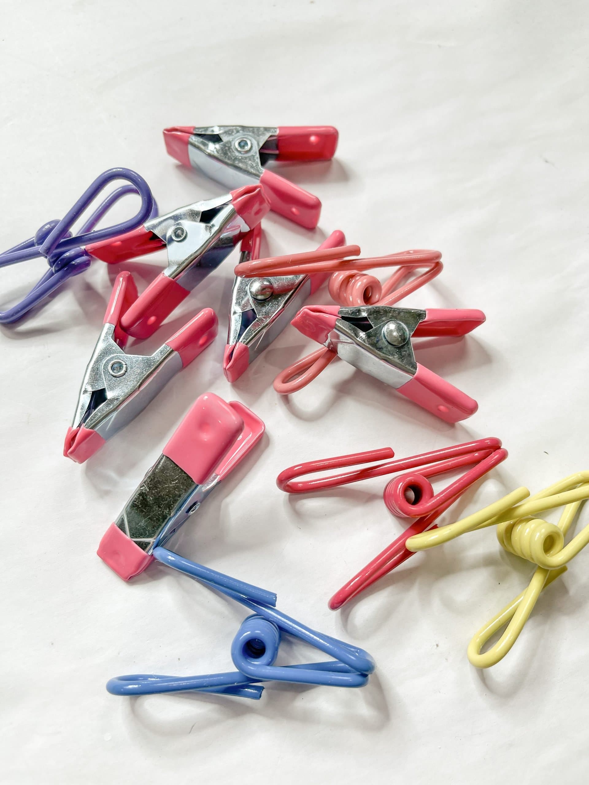 Dollar Tree clamps for crafting - crafters square