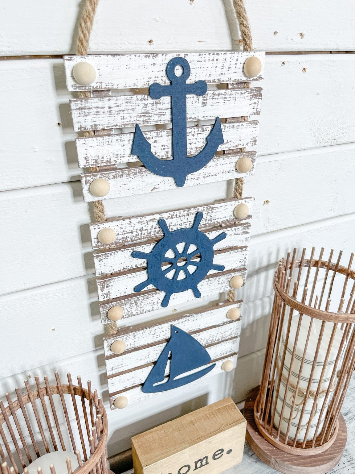 DIY Dollar Tree Nautical Decor Easy Decor DIY Tutorial