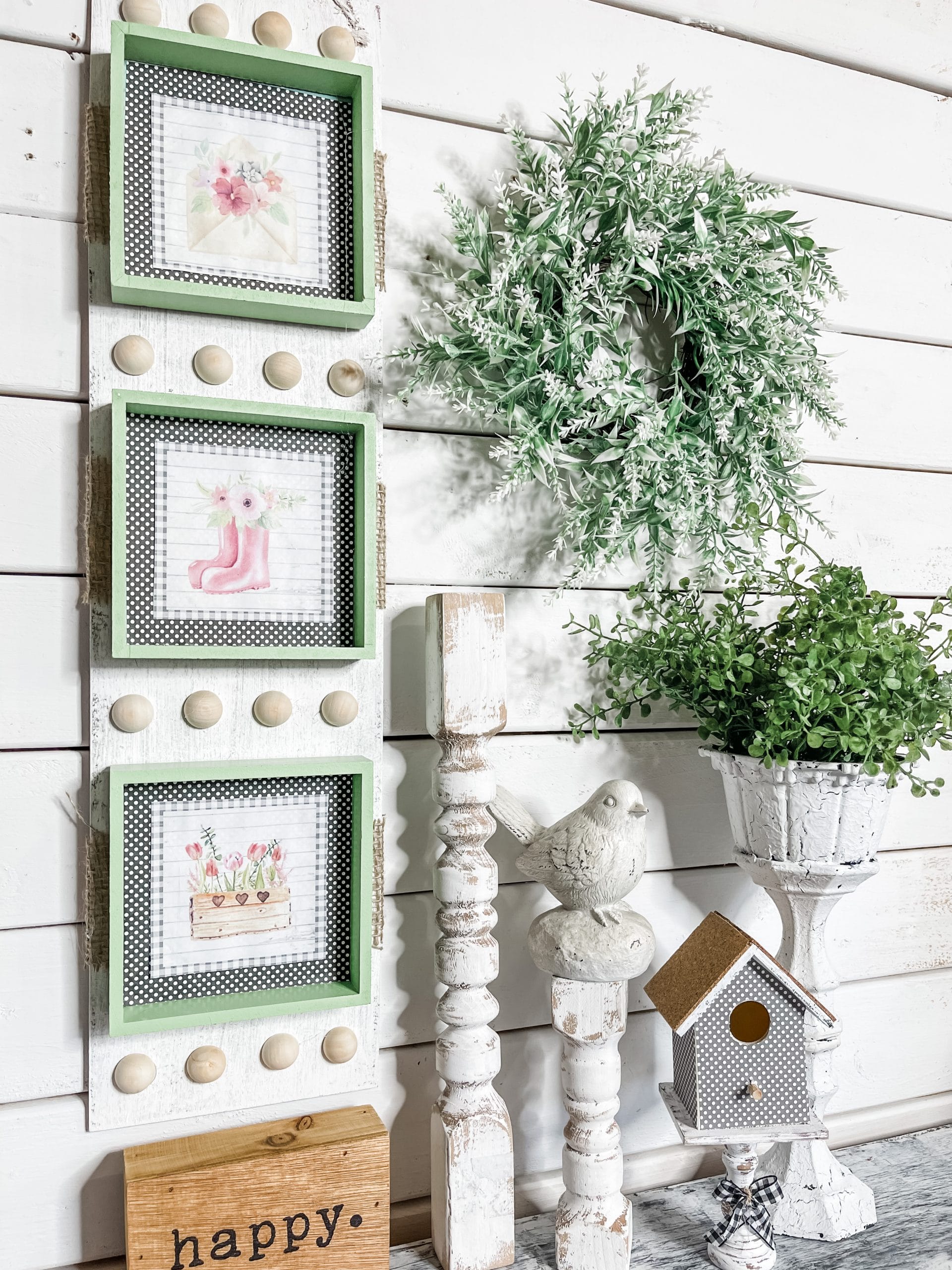 Spring Printables into DIY Decor