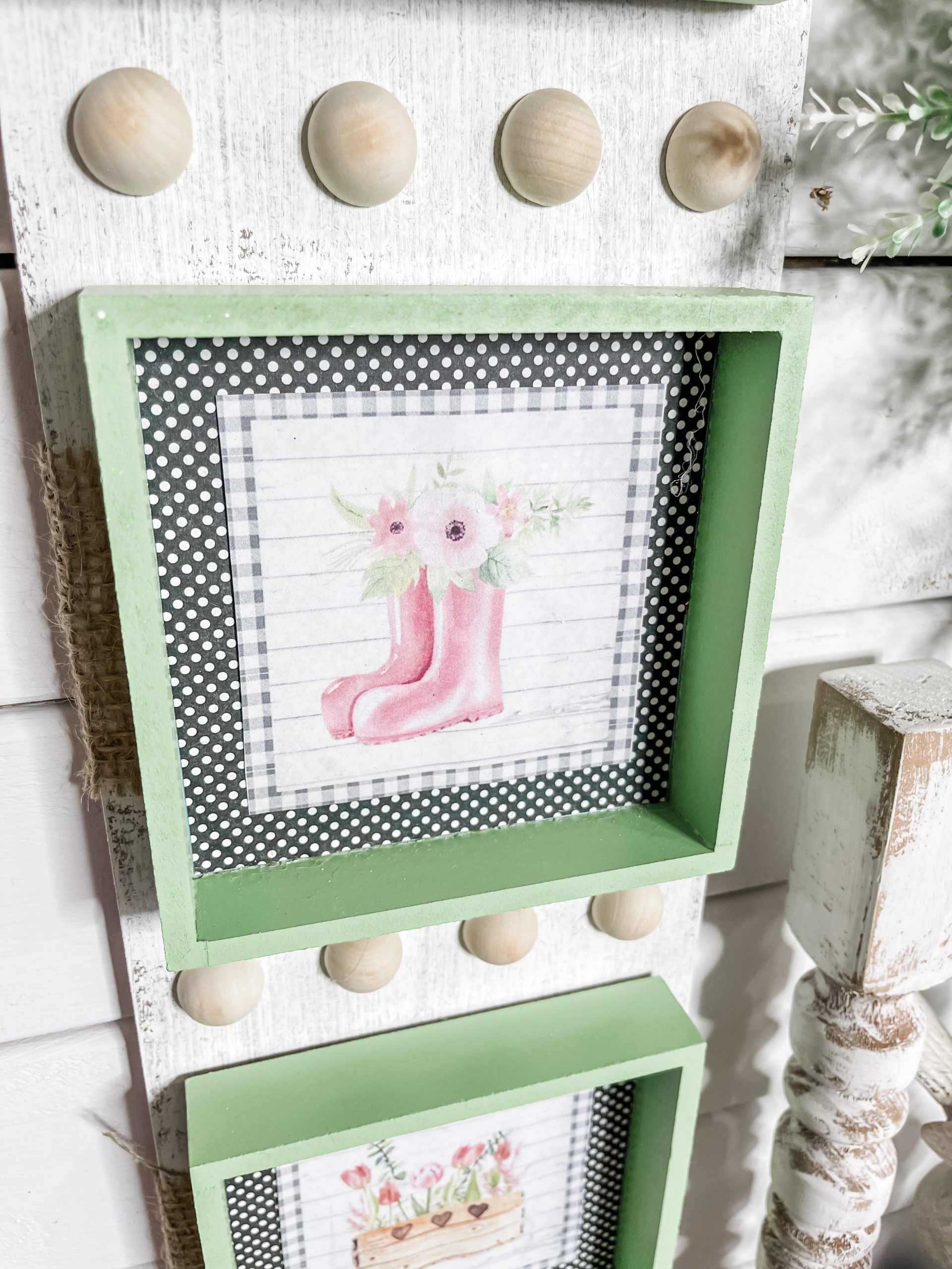 Spring Printables into DIY Decor