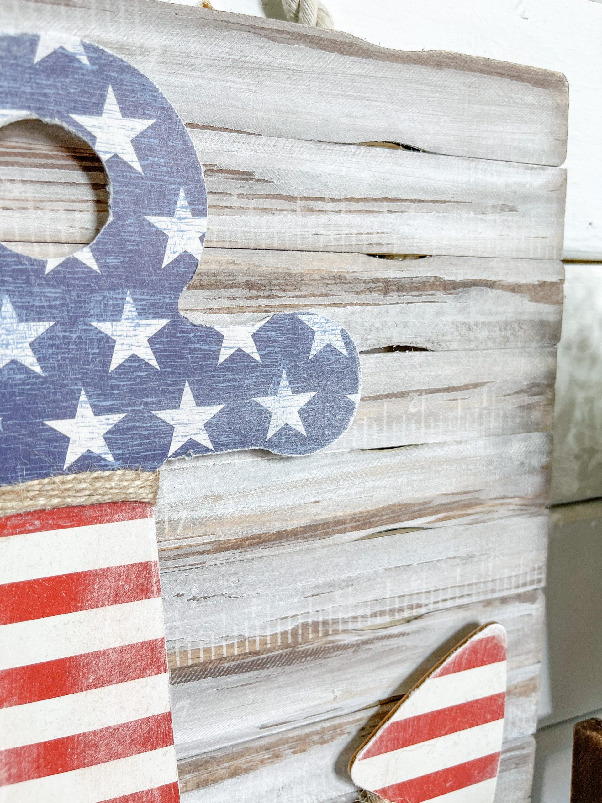 American Flag Anchor DIY Patriotic Decor