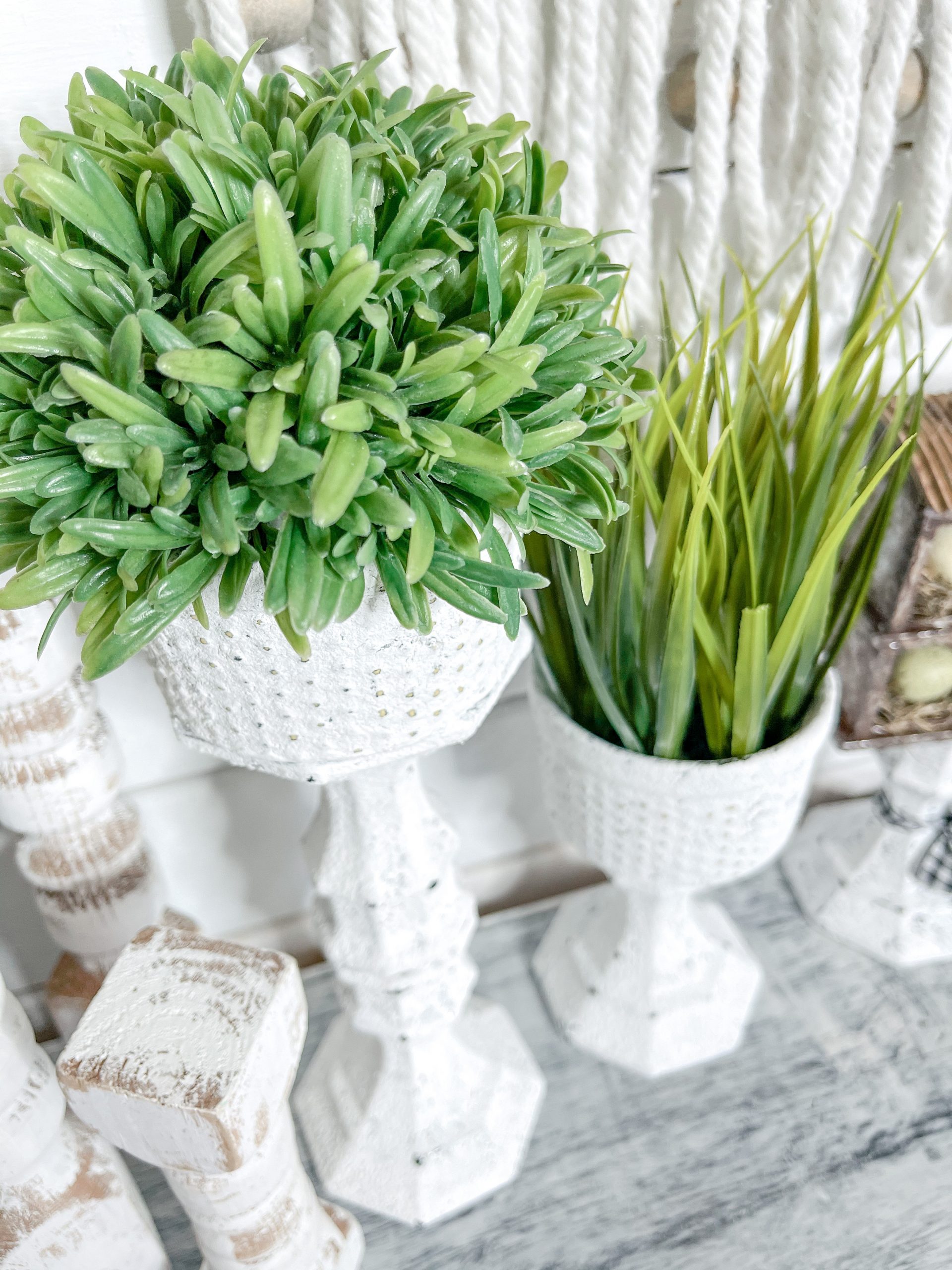 Dollar Tree Candle Holder DIY Plant Stands