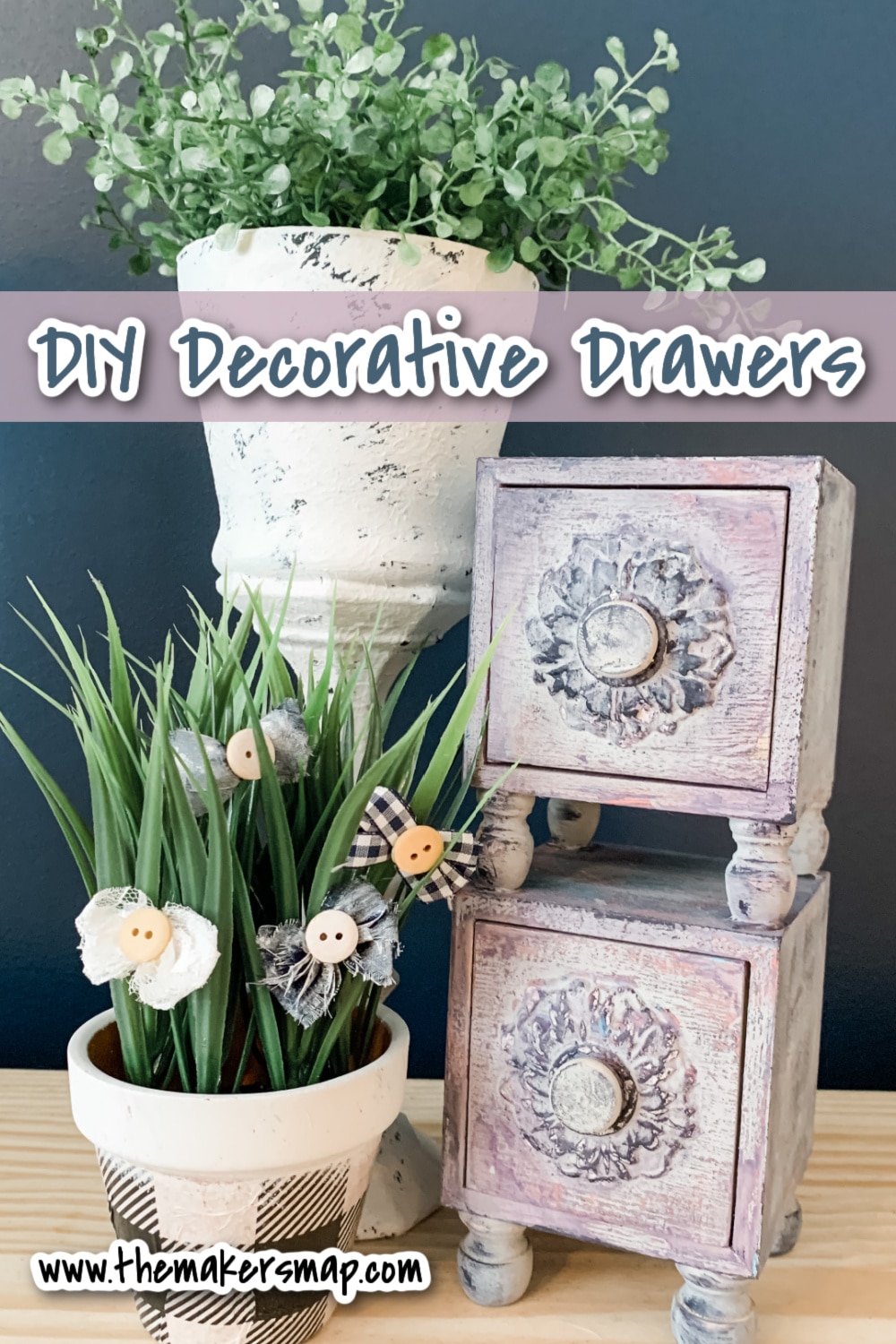 DIY Wooden Decorative Drawers