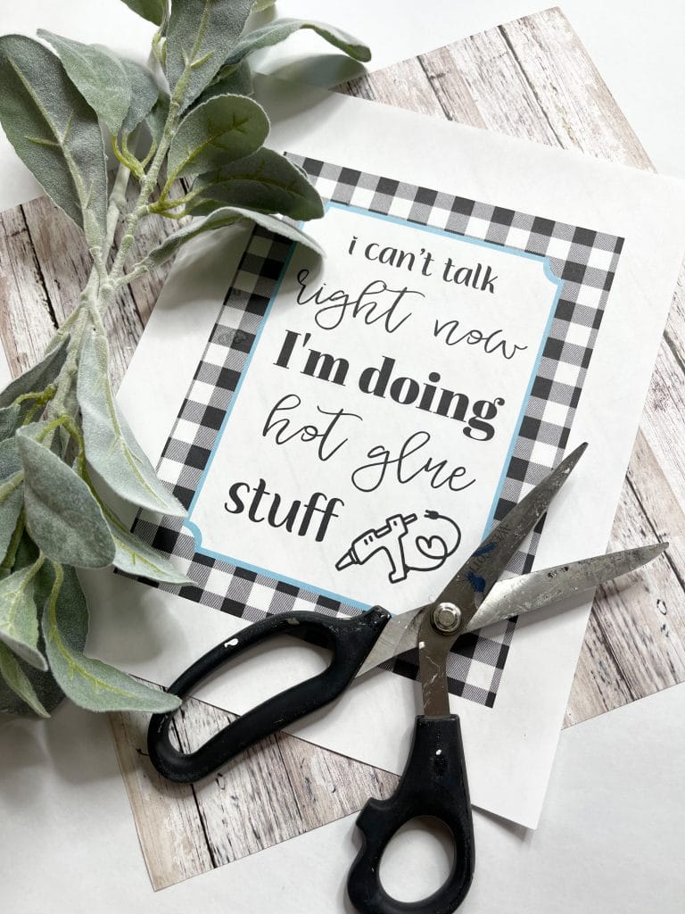Get your Free Craft Room Printable Instantly! - DIY home decor