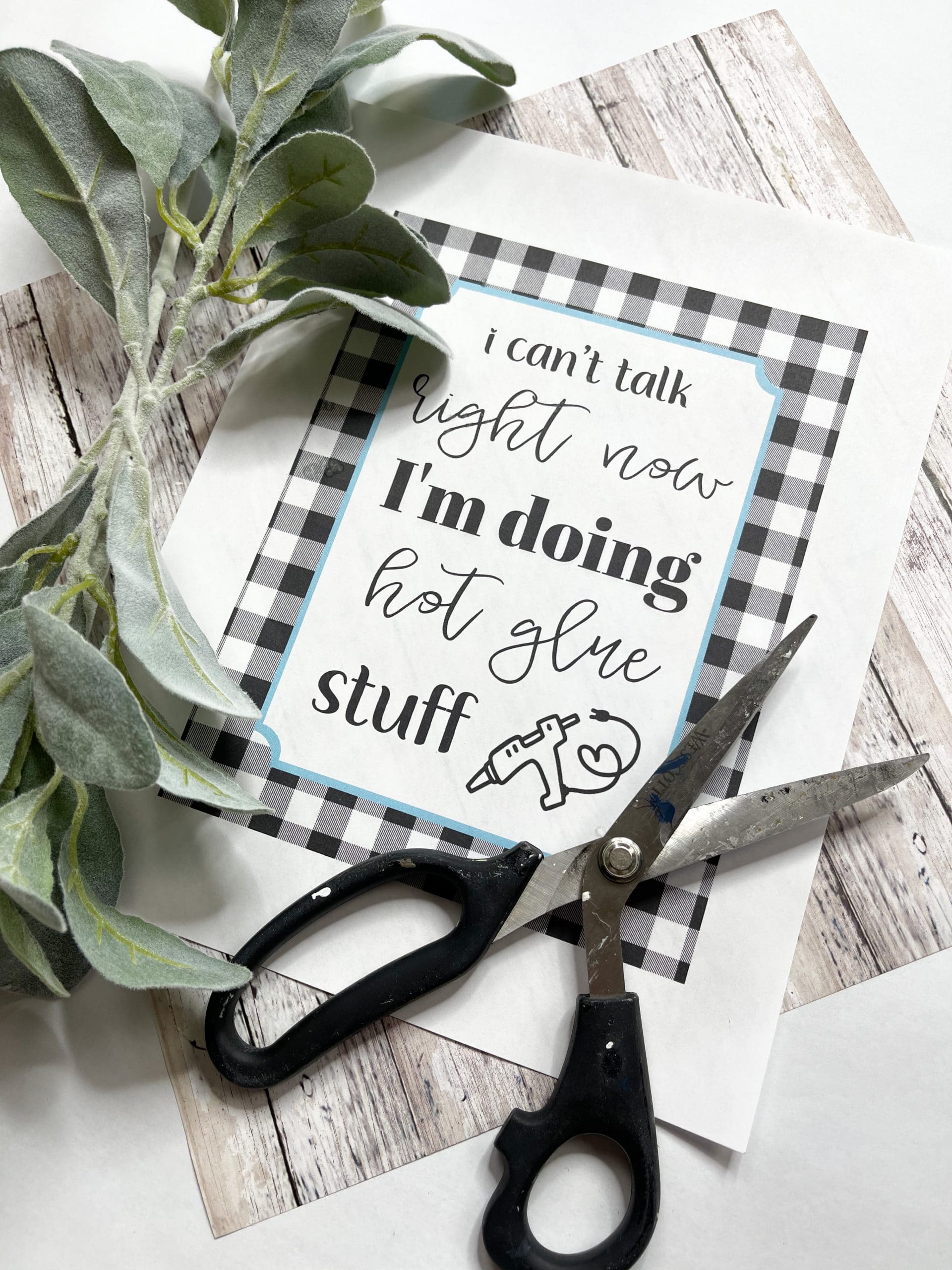 Free Craft Room Printable