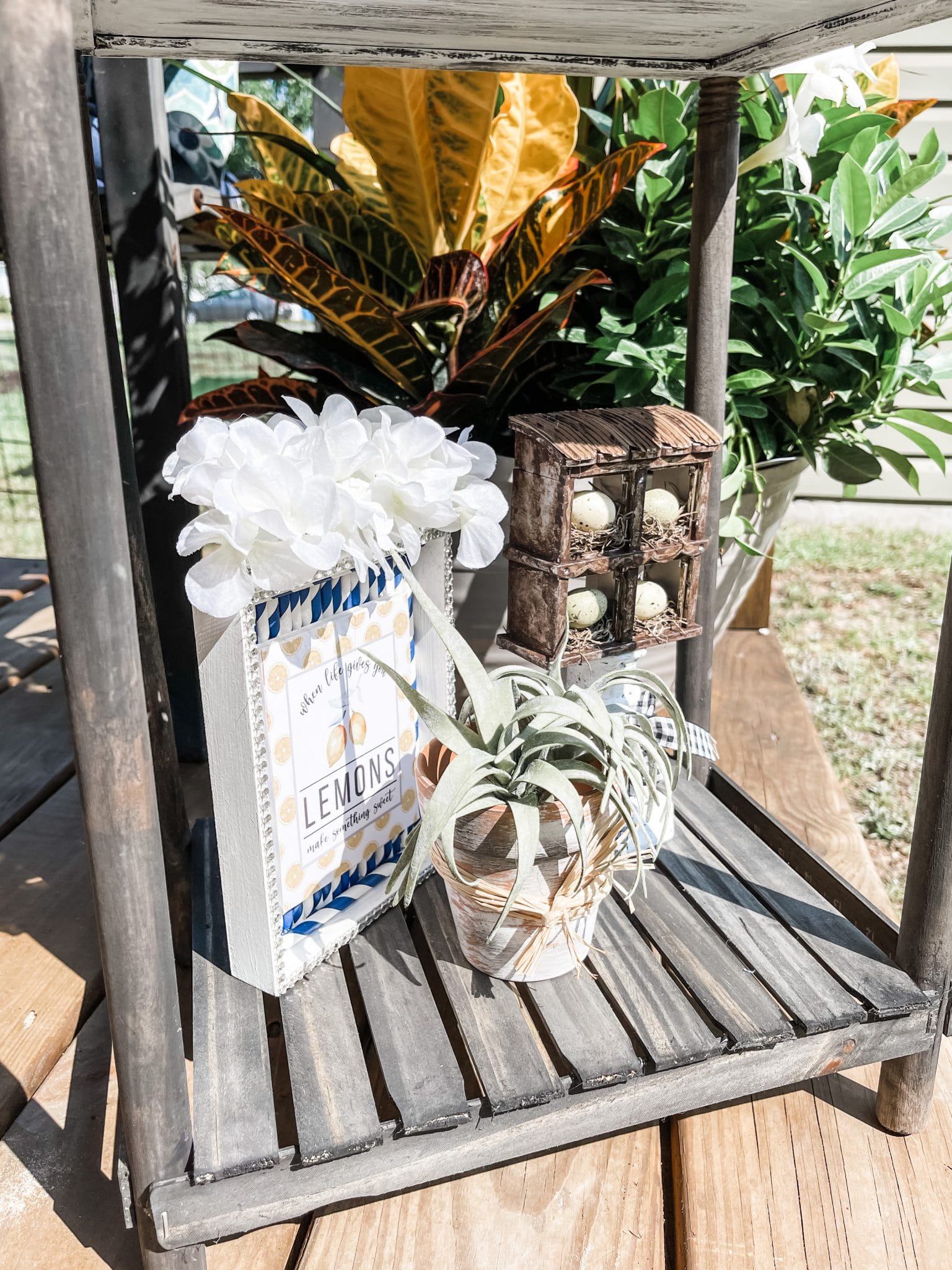 DIY Outdoor Table Easy Budgetfriendly home decor