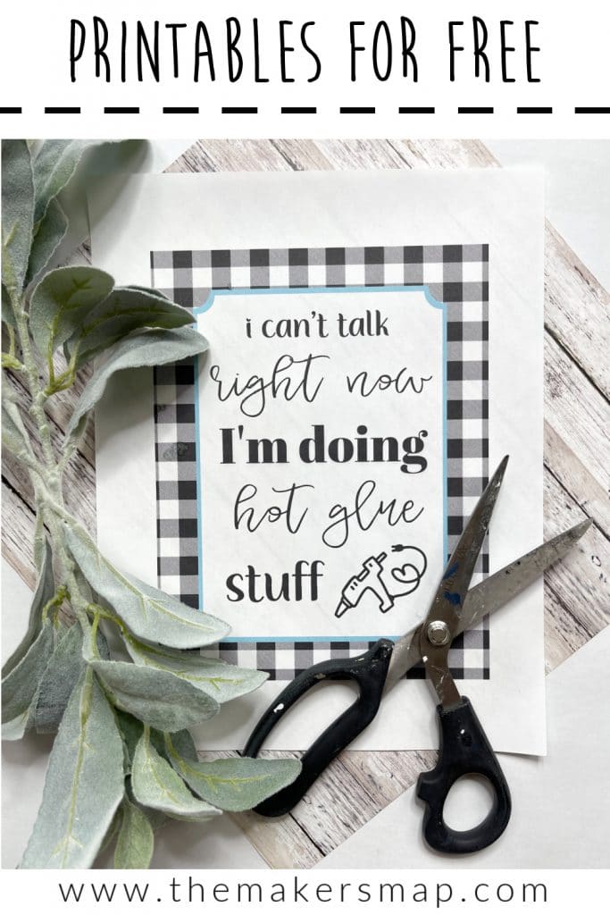 Get your Free Craft Room Printable Instantly! - DIY home decor