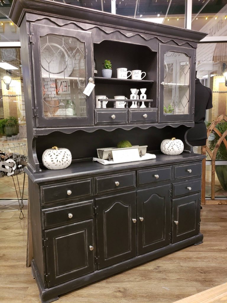 Chalk Painted Hutch and China Cabinet Ideas to inspire you