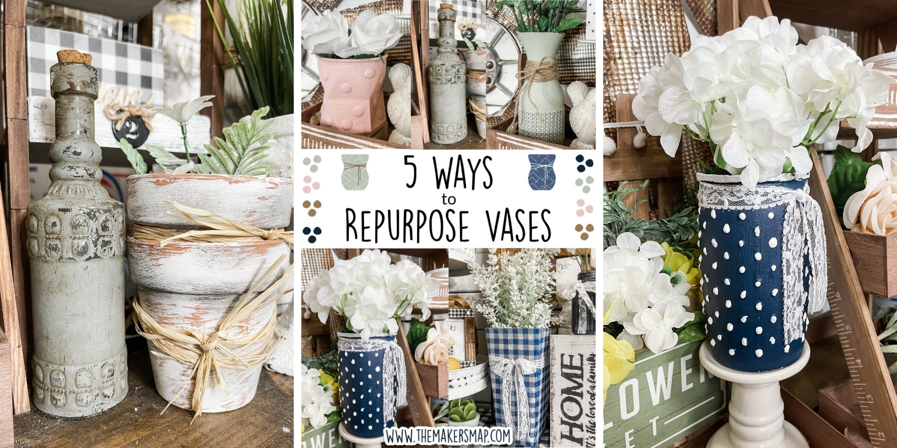 5 Ways to Repurpose Vases