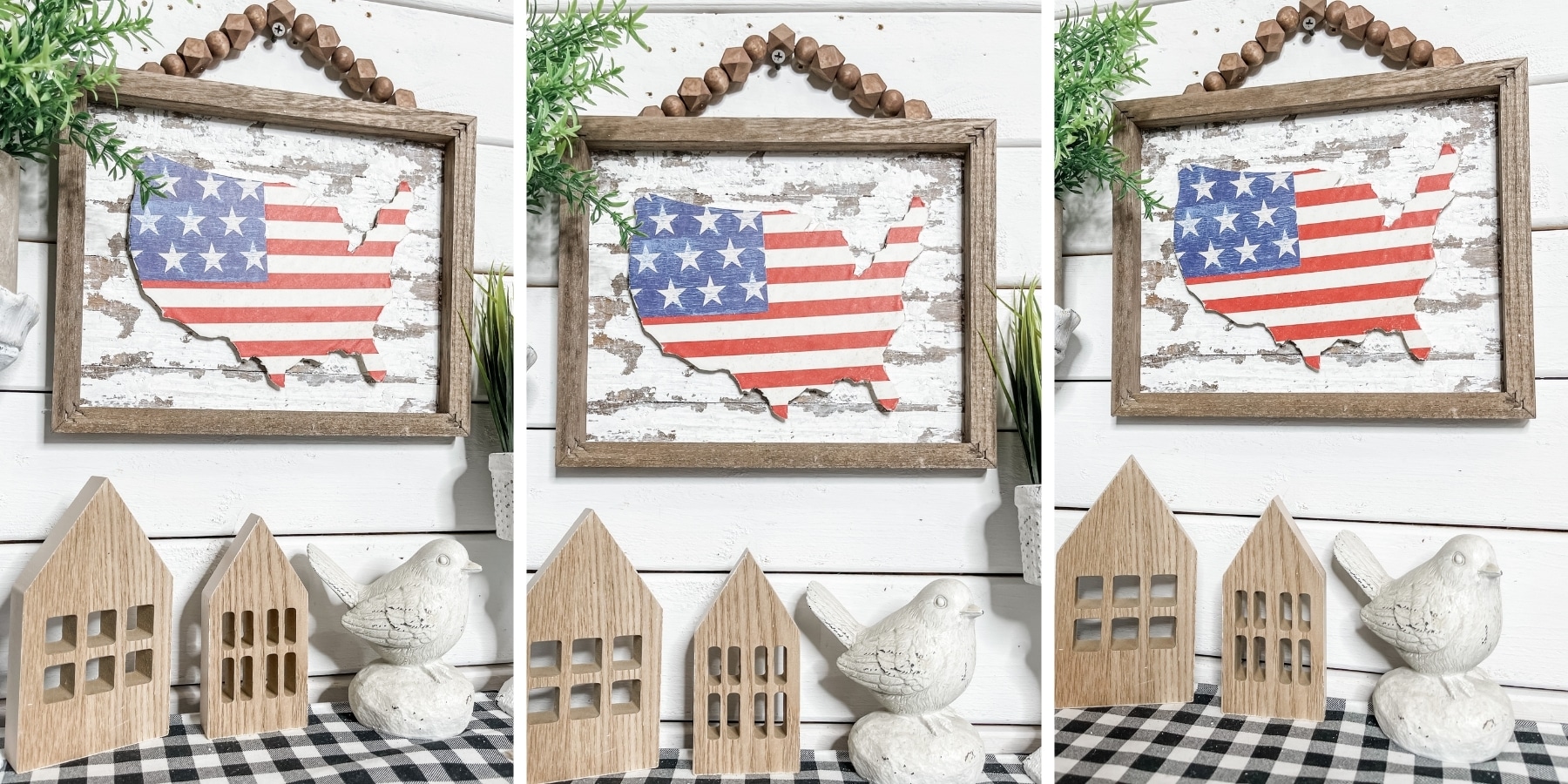 Chippy USA Reverse Canvas DIY Home Decor