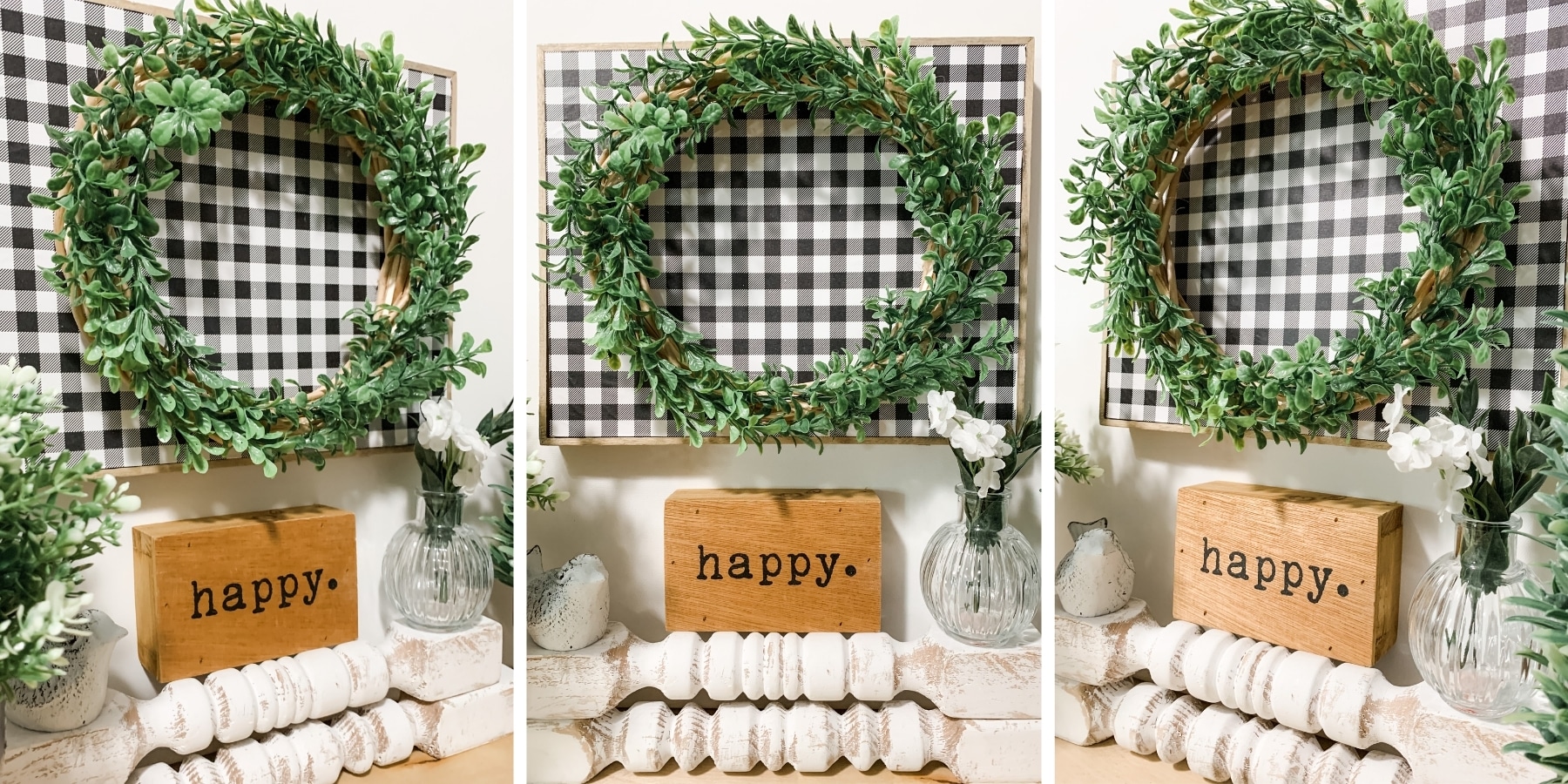 DIY Farmhouse Wreath Decor