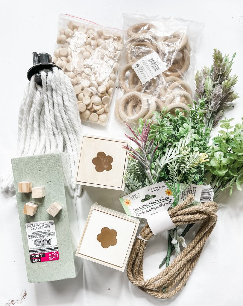 DIY Mop String Planter Easy Dollar Tree DIY Decor Tutorial