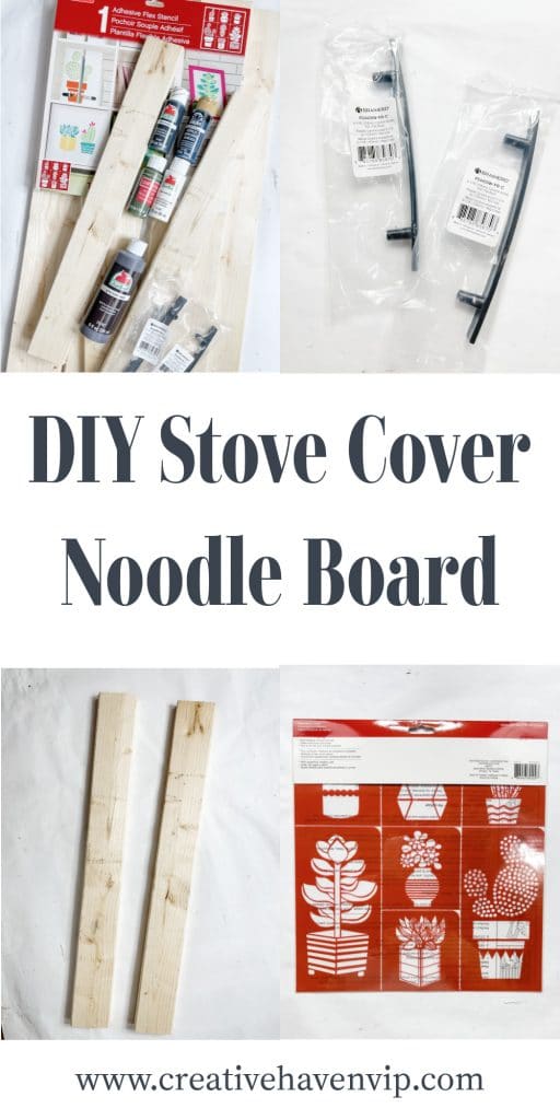 How to make a DIY Stove Cover / Noodle Board for your kitchen