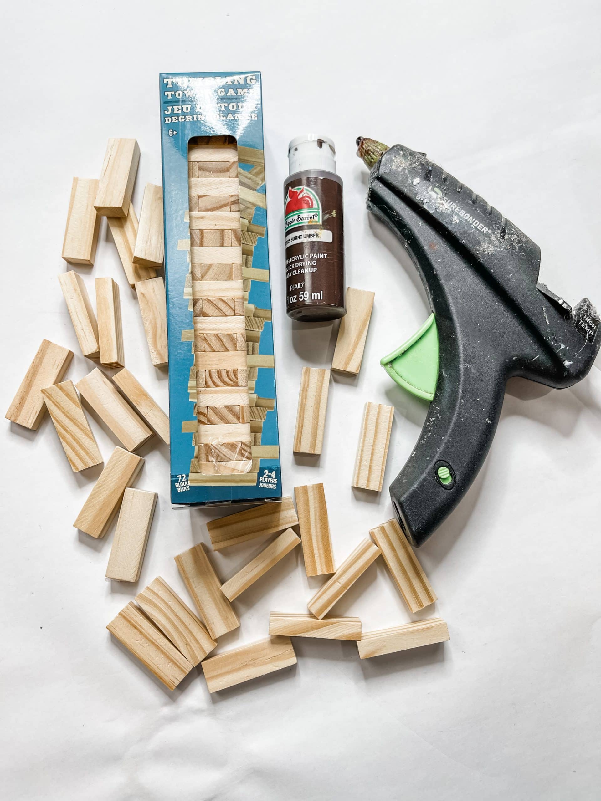 Dollar Tree DIY Tea Towel Ladder