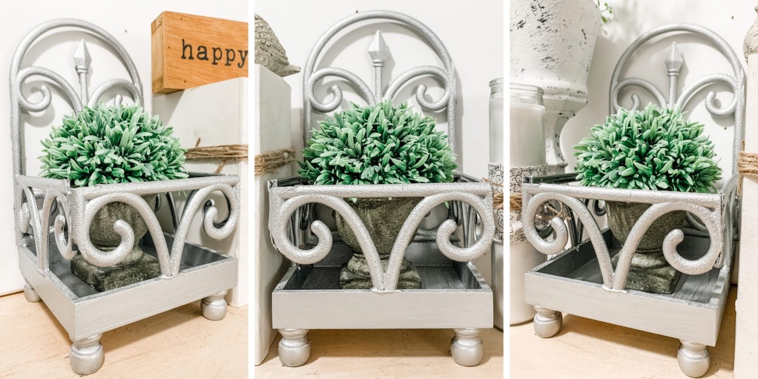 How to Make a Rustic Dollar Tree DIY 3 Tiered Shelf - DIY Tutorial