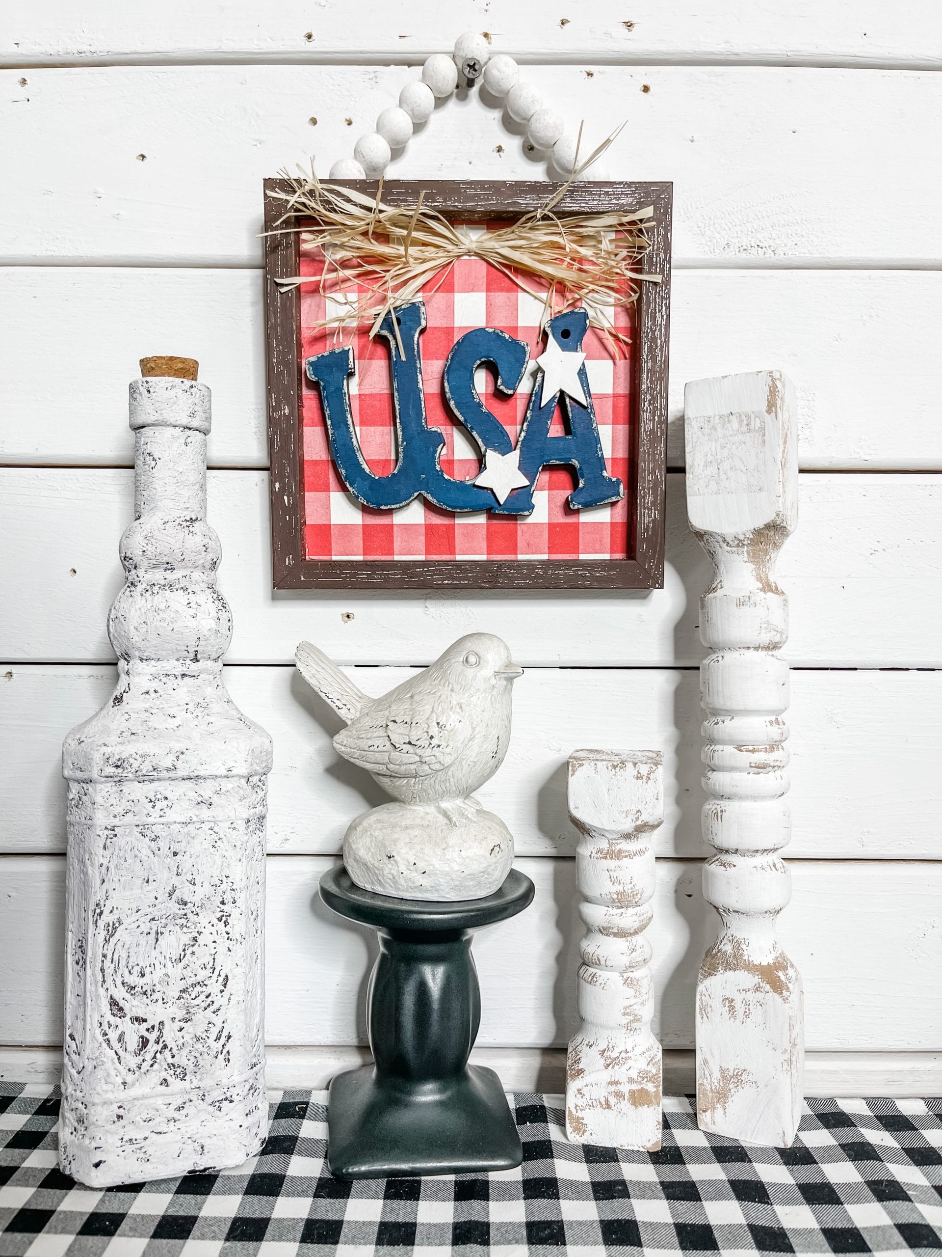 Farmhouse DIY 4th of July Decor