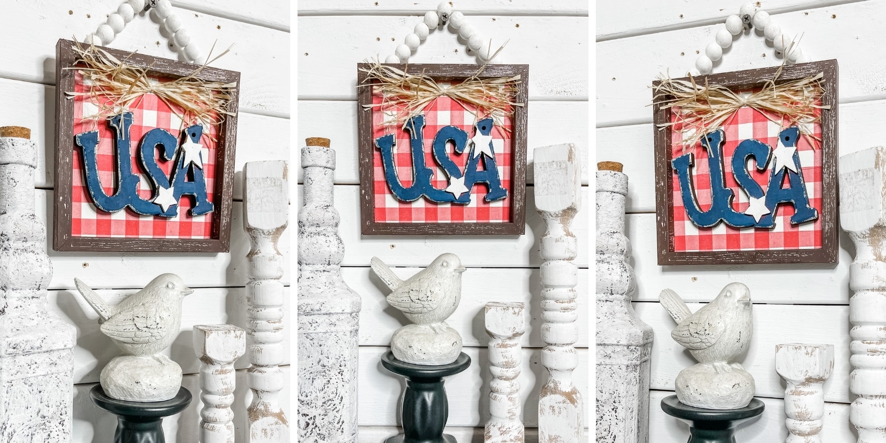 Farmhouse DIY 4th of July Decor