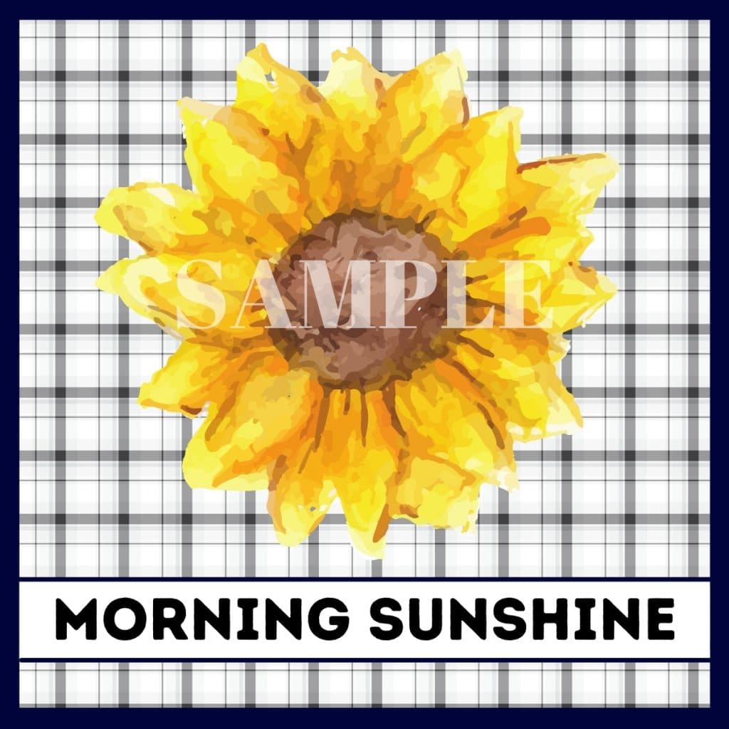 fall sunflower printable great for tiered tray