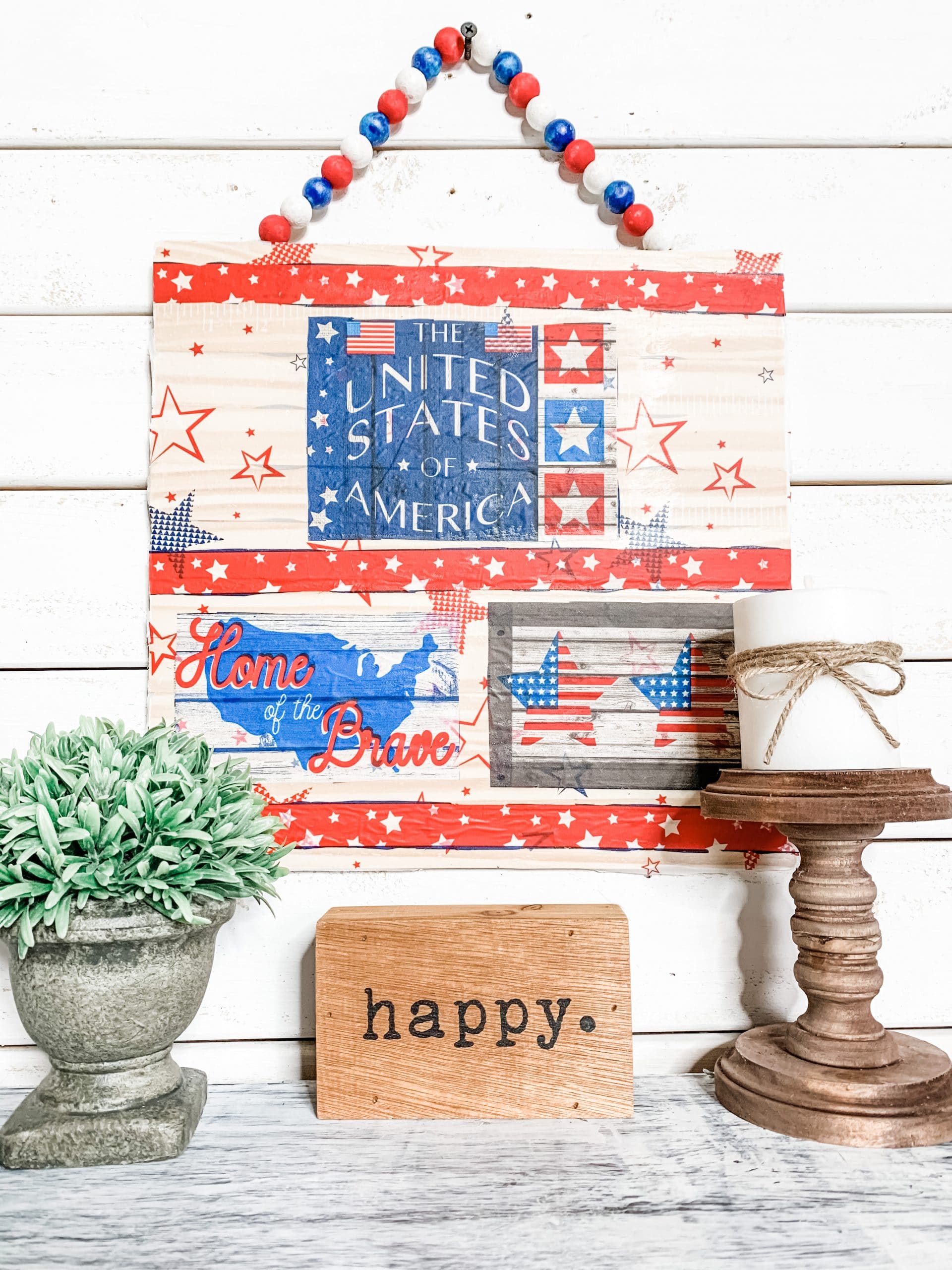 Easy 4th of July DIY Decorations