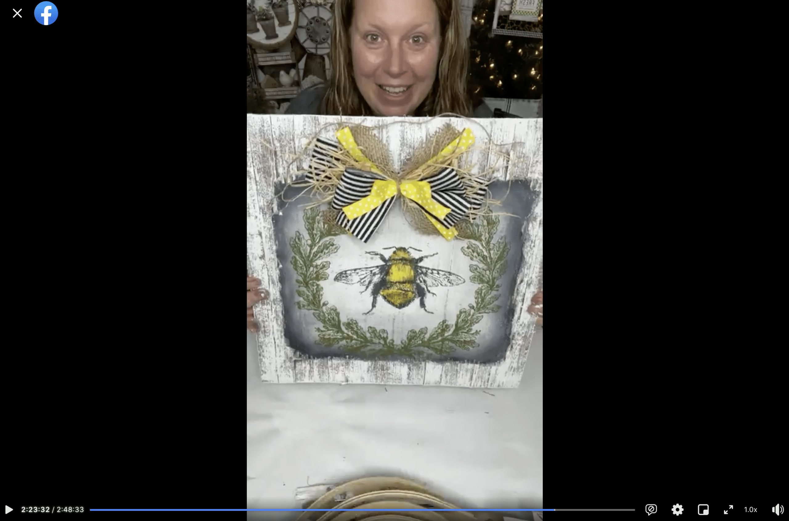 Easy DIY Bumble Bee Farmhouse Home Decor