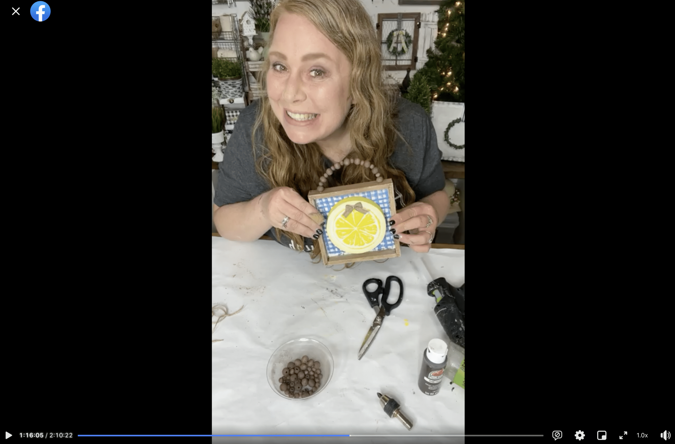 Mini DIY Lemon Napkin Sign