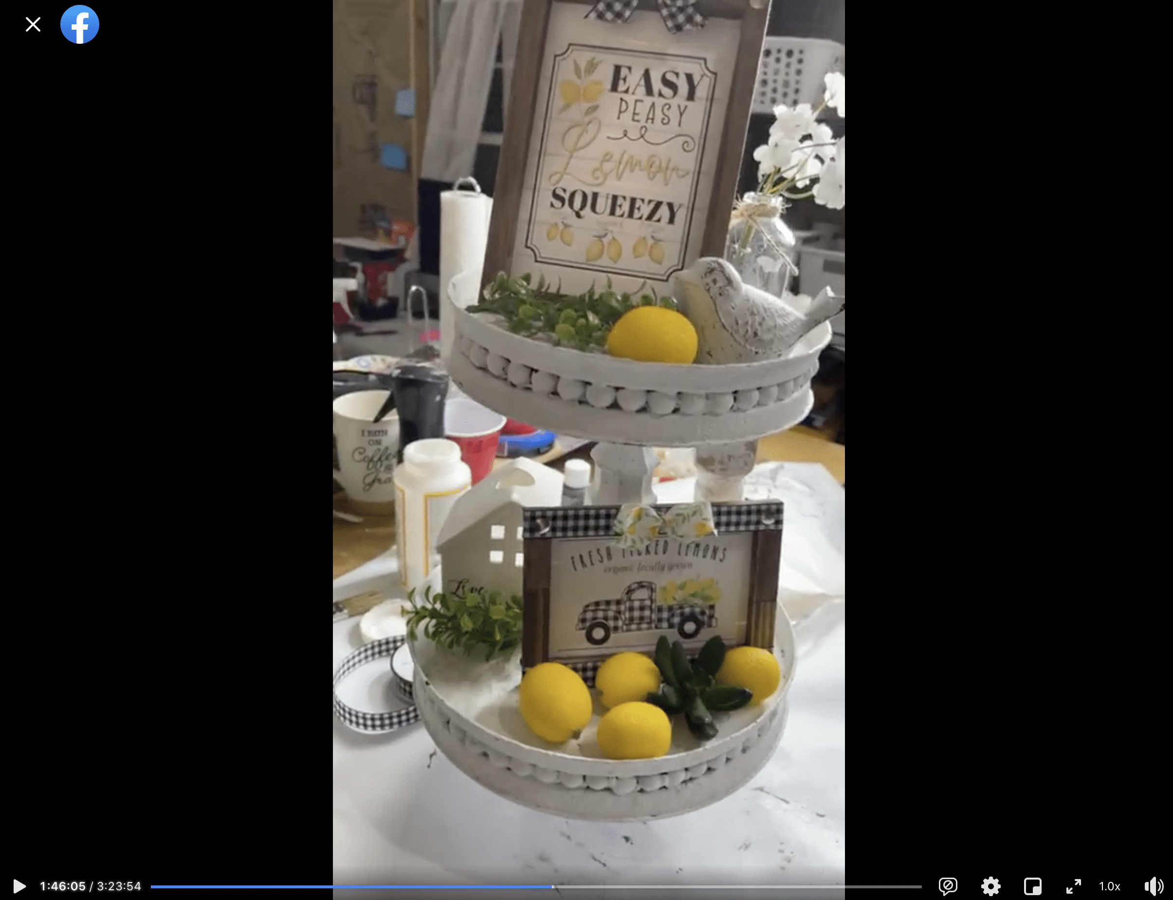 3 Lemon Printable DIY Decor Ideas for a Tiered Tray