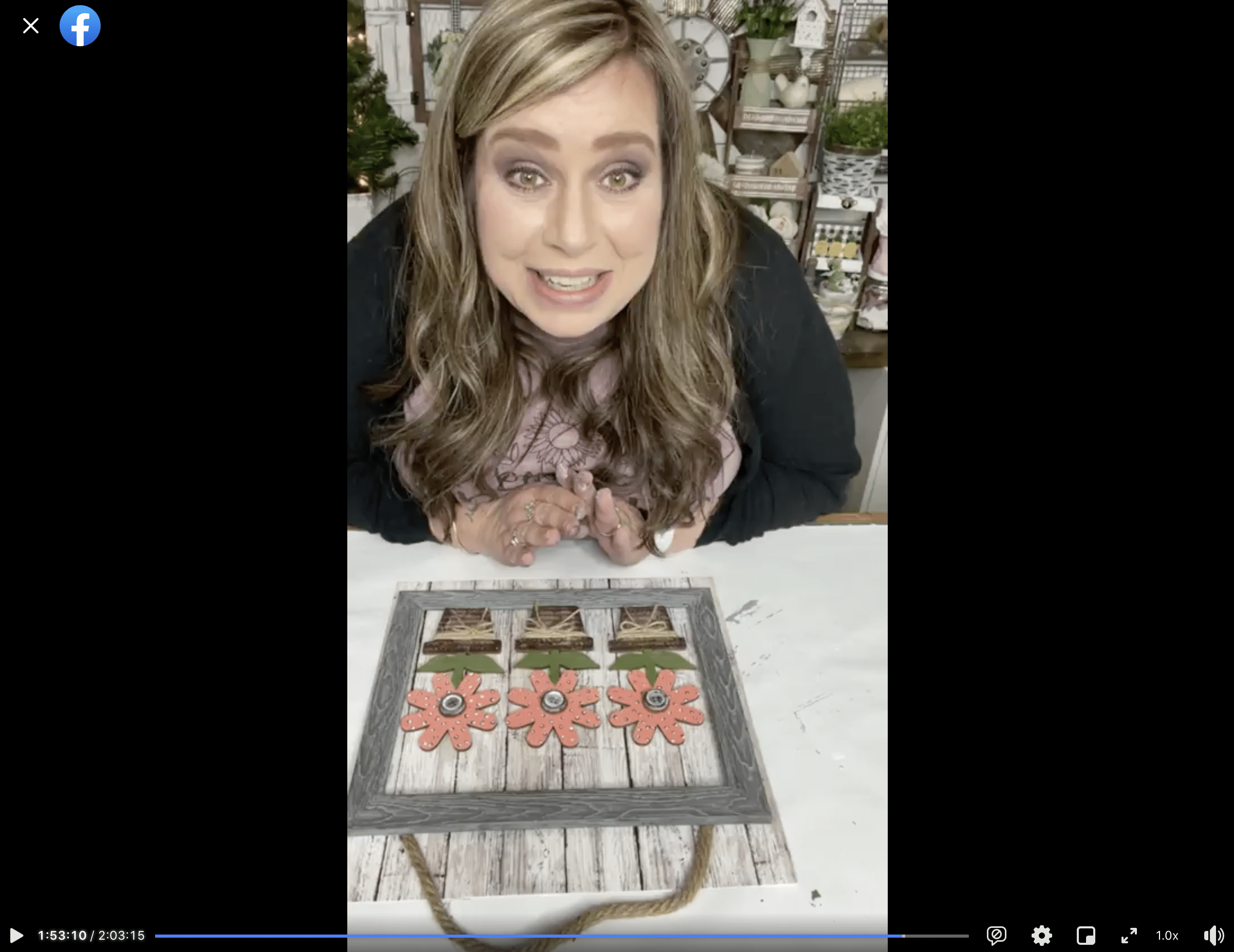 Dollar Tree DIY Orange Flower Decor