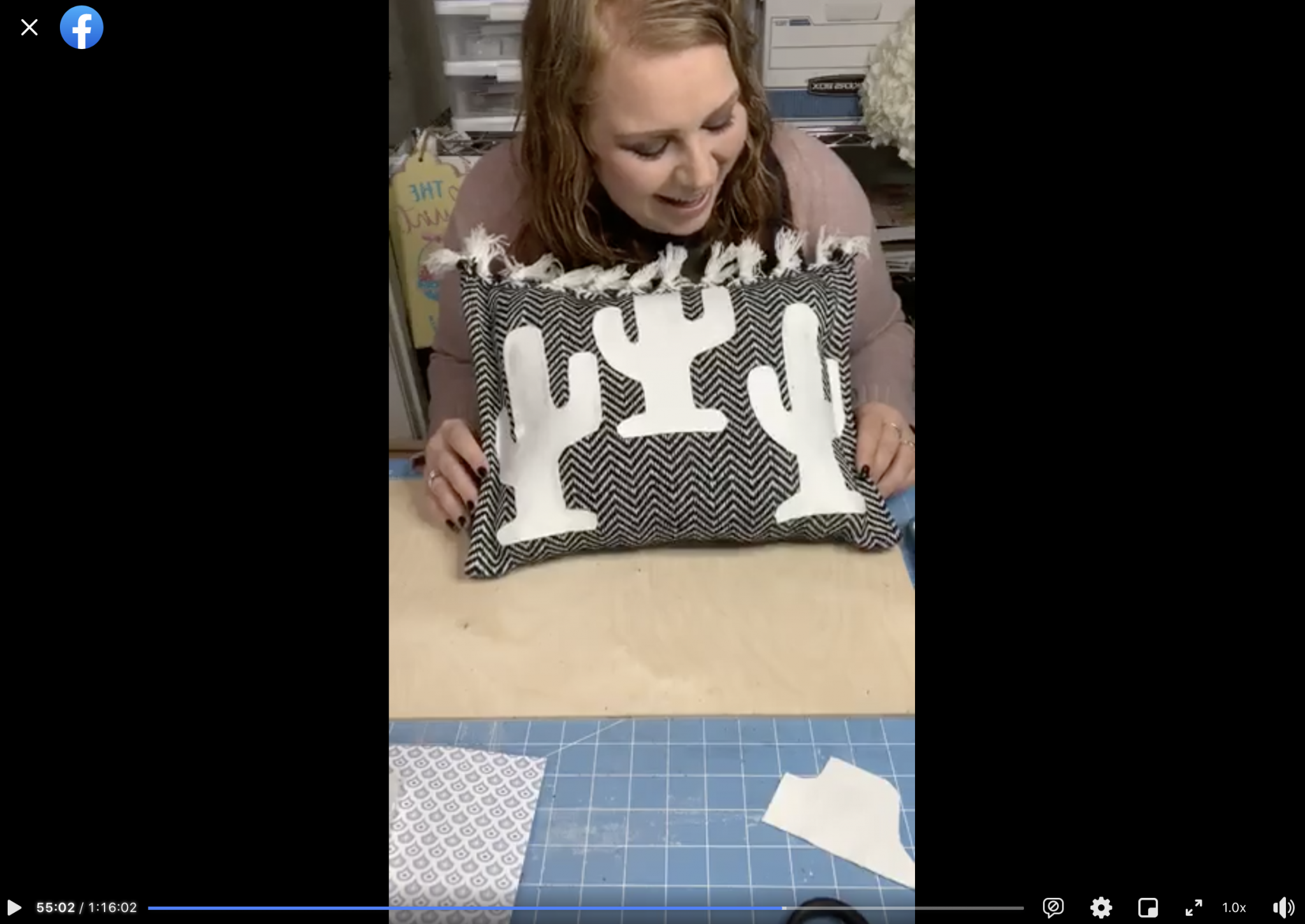 Repurposed Dollar Tree Rug DIY Pillow Easy DIY Decor Tutorial