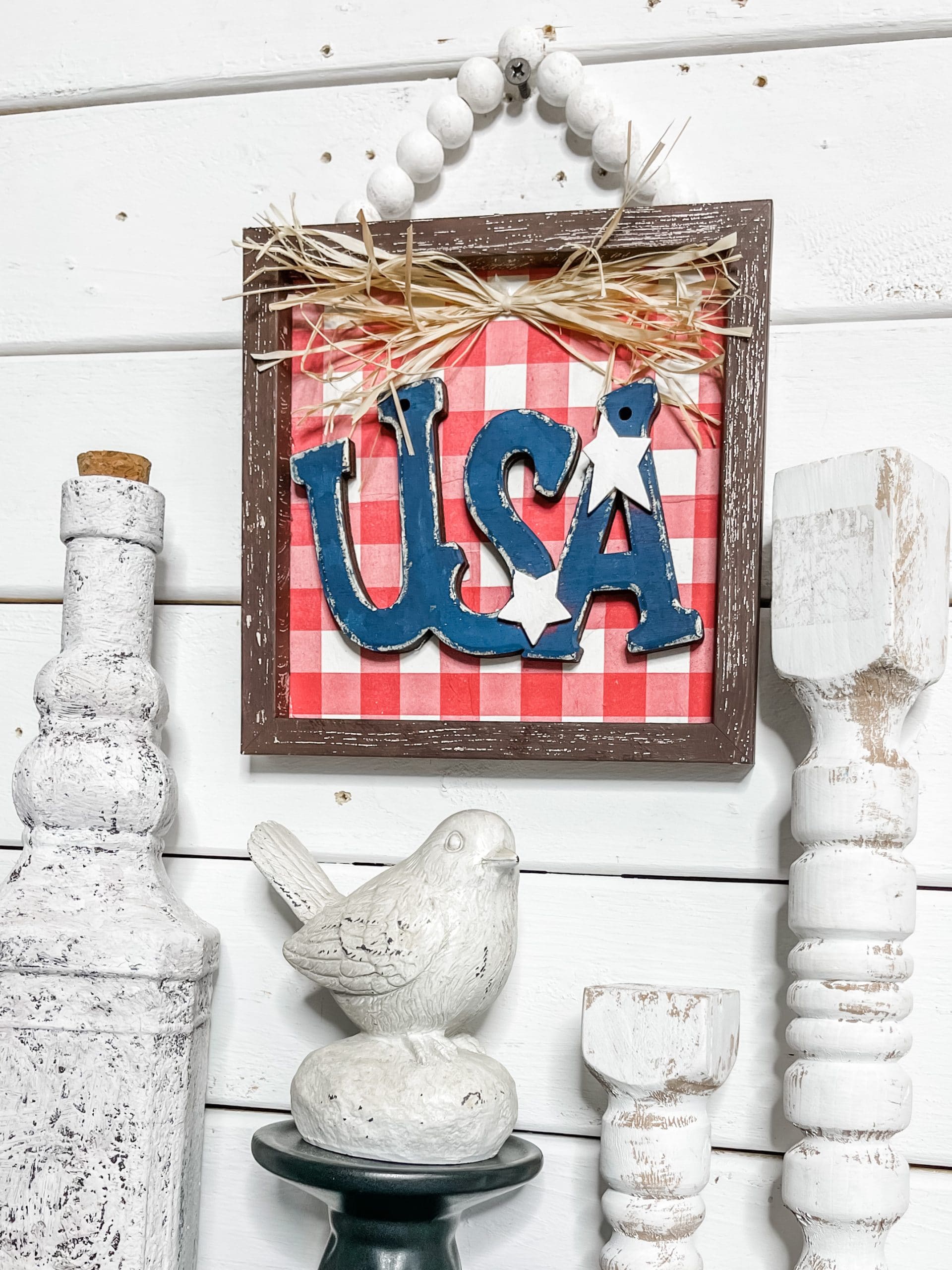 Farmhouse DIY 4th of July Decor