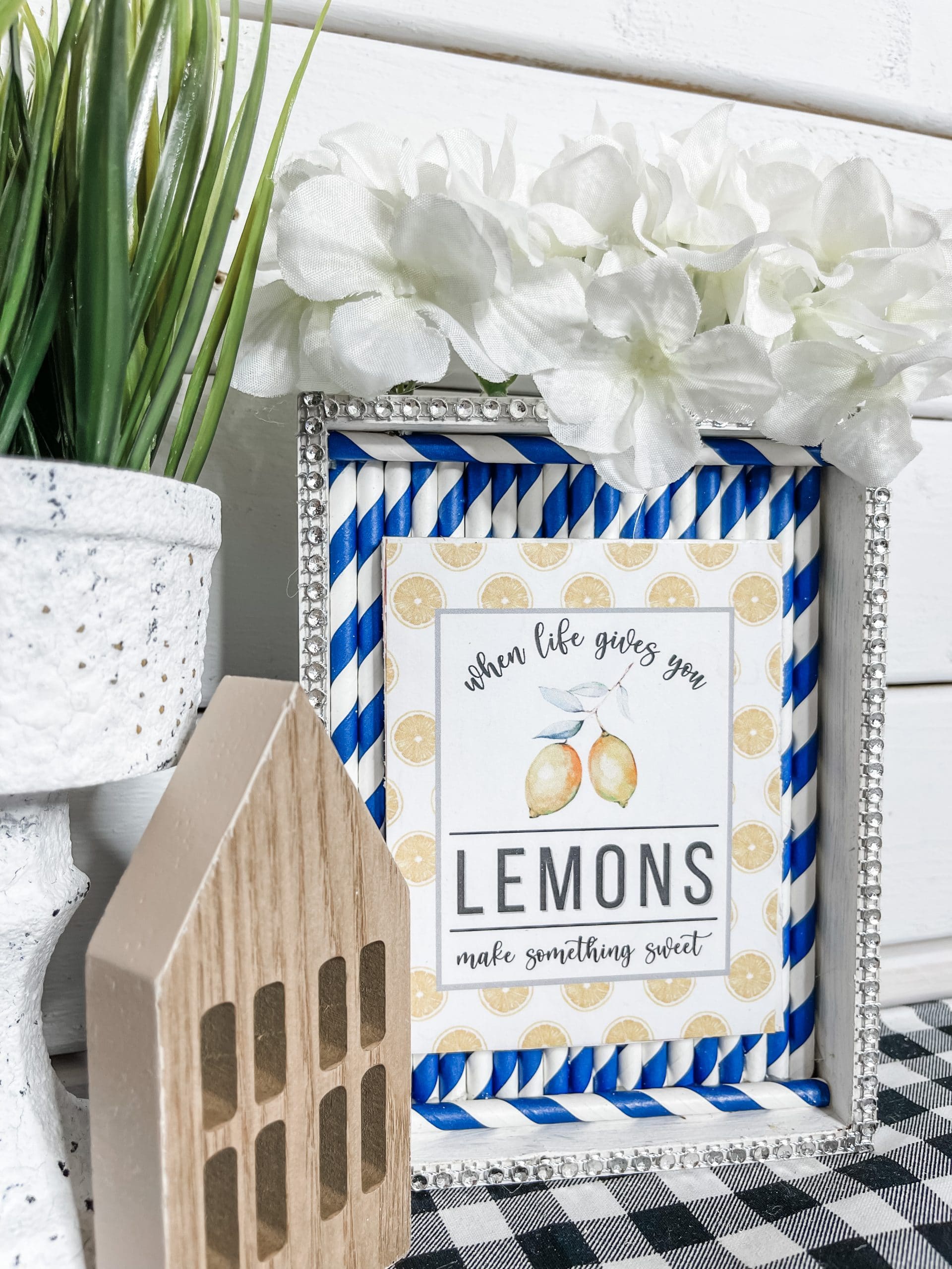 3 Lemon Printable DIY Decor Ideas for a Tiered Tray