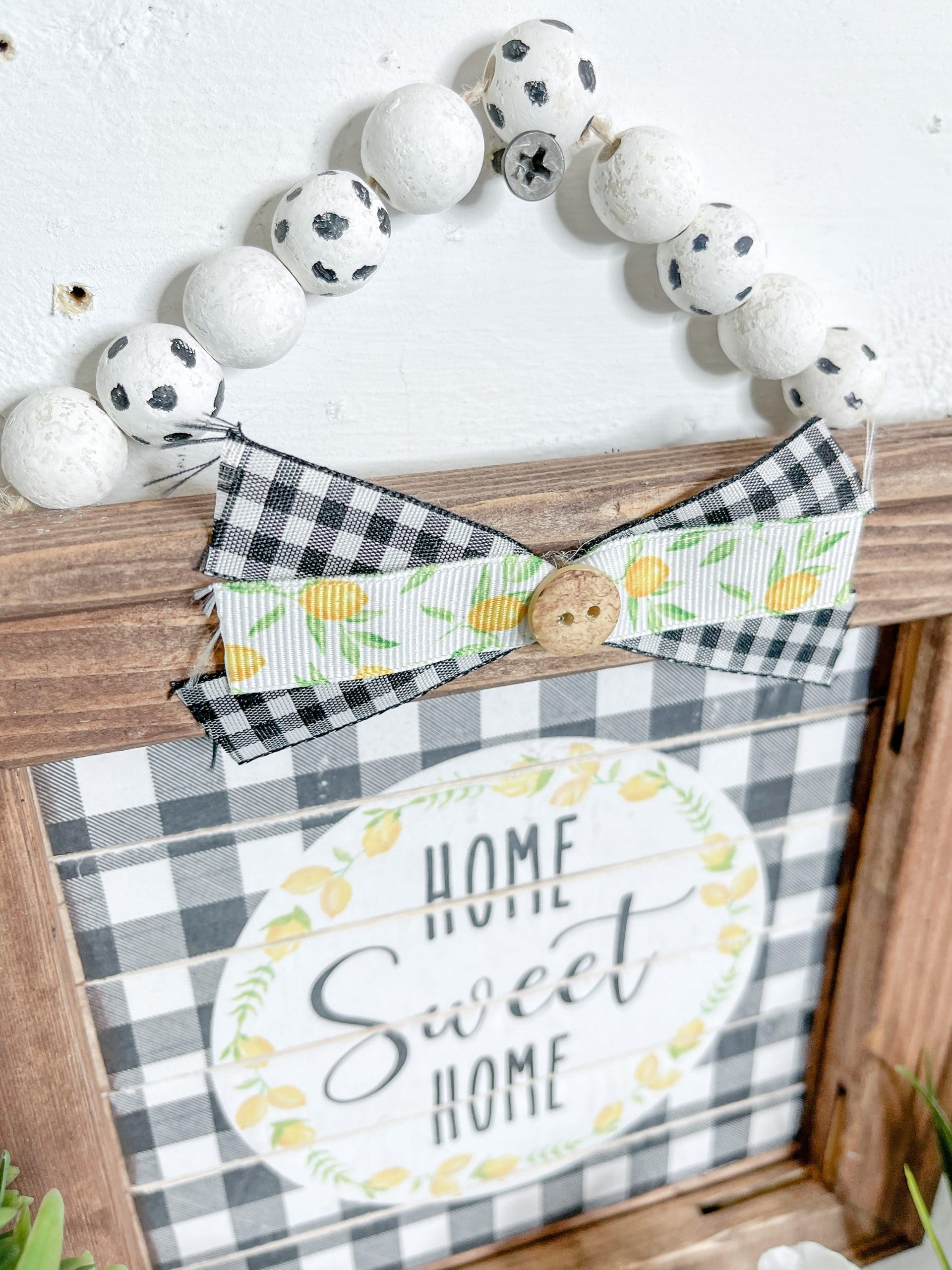 Home Sweet Home Lemon Printable DIY Decor