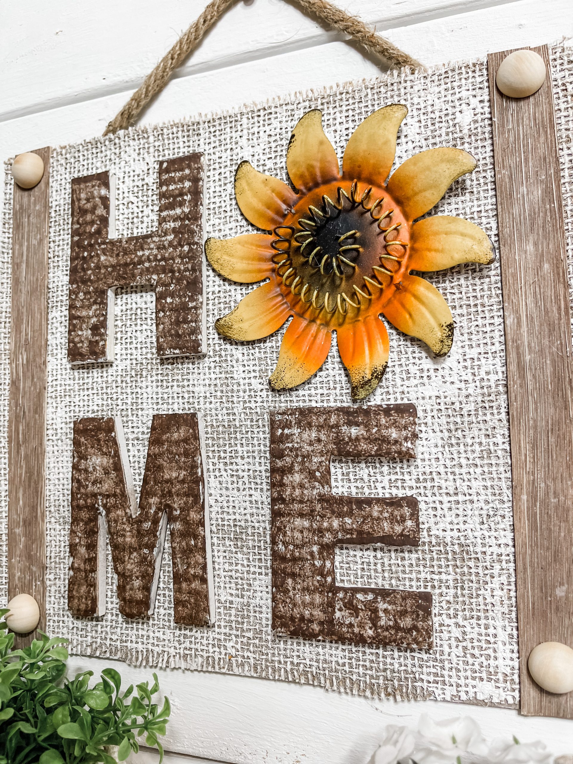 DIY Fall Home Sign