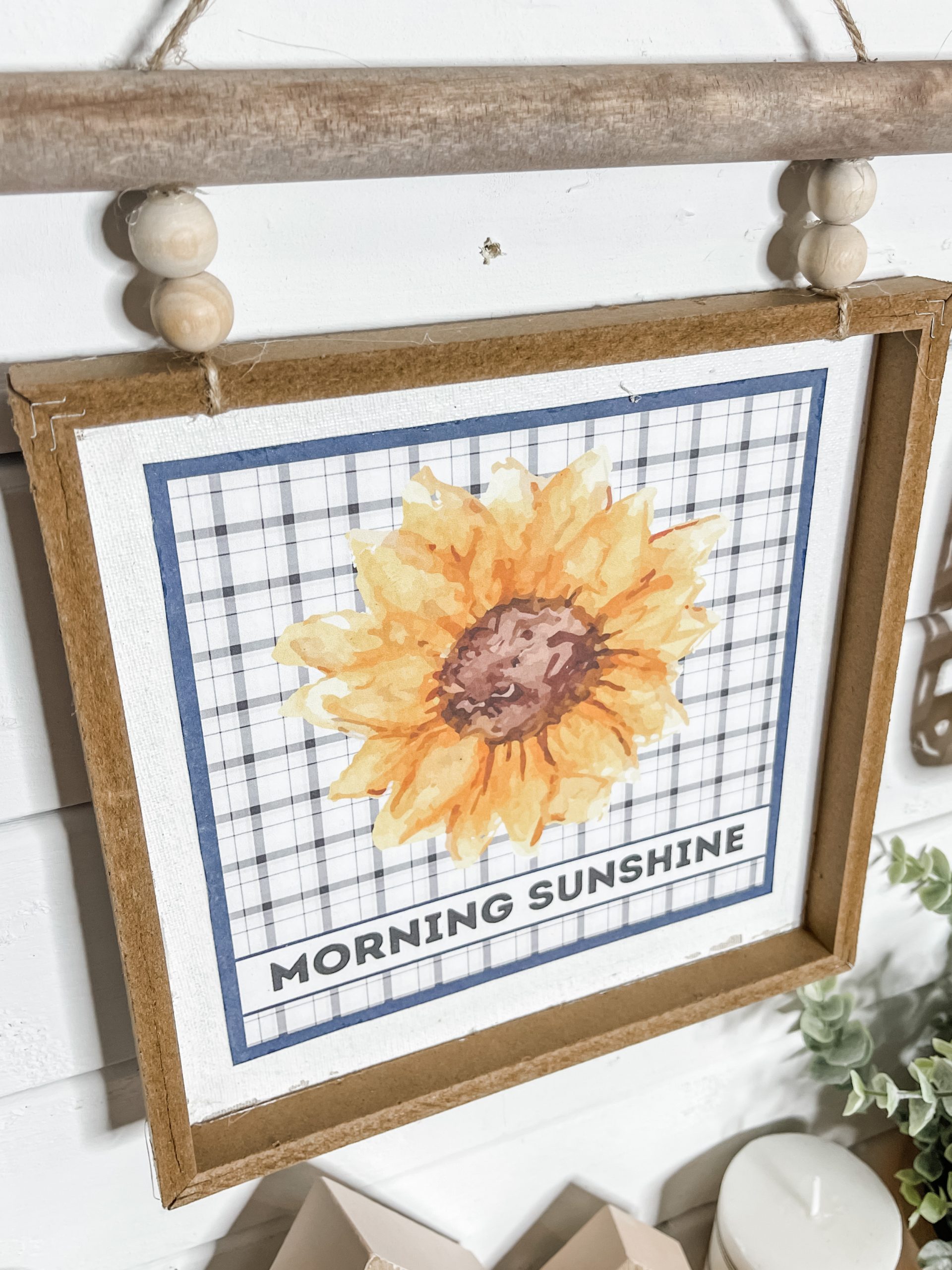 FREE Sunflower Printable DIY Home Decor