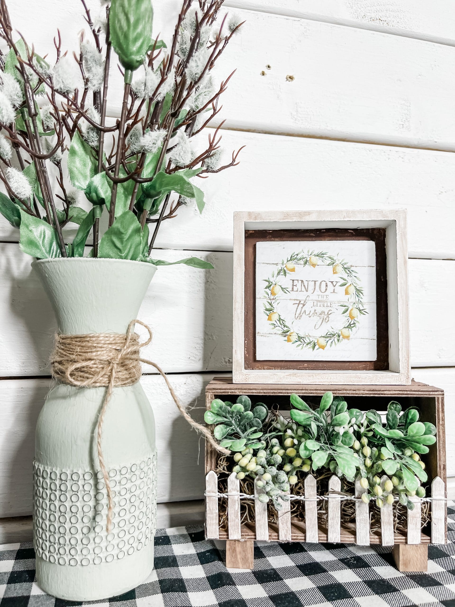 Dollar Tree Calendar DIY Shelf Sitter