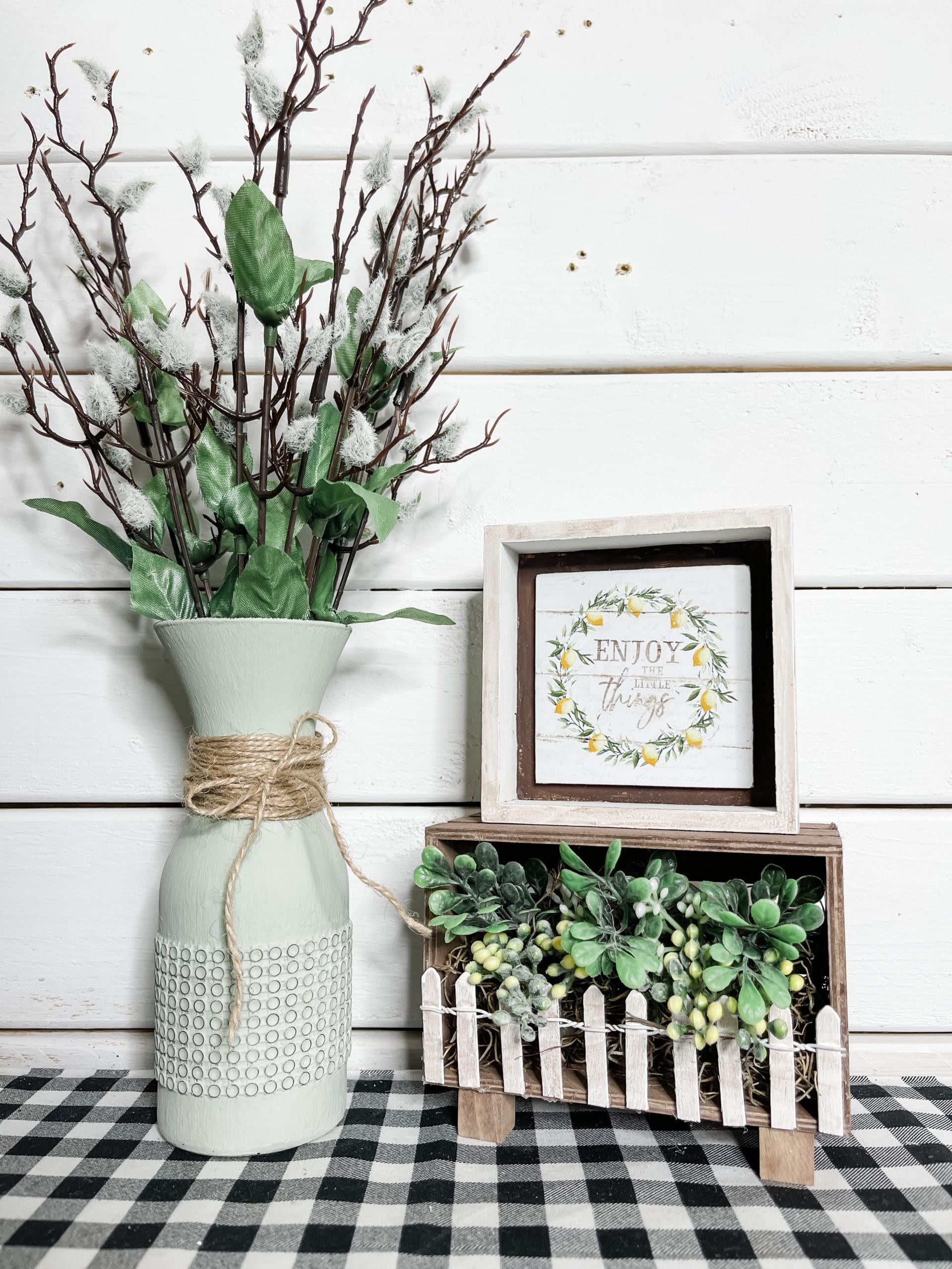 Dollar Tree Calendar DIY Shelf Sitter