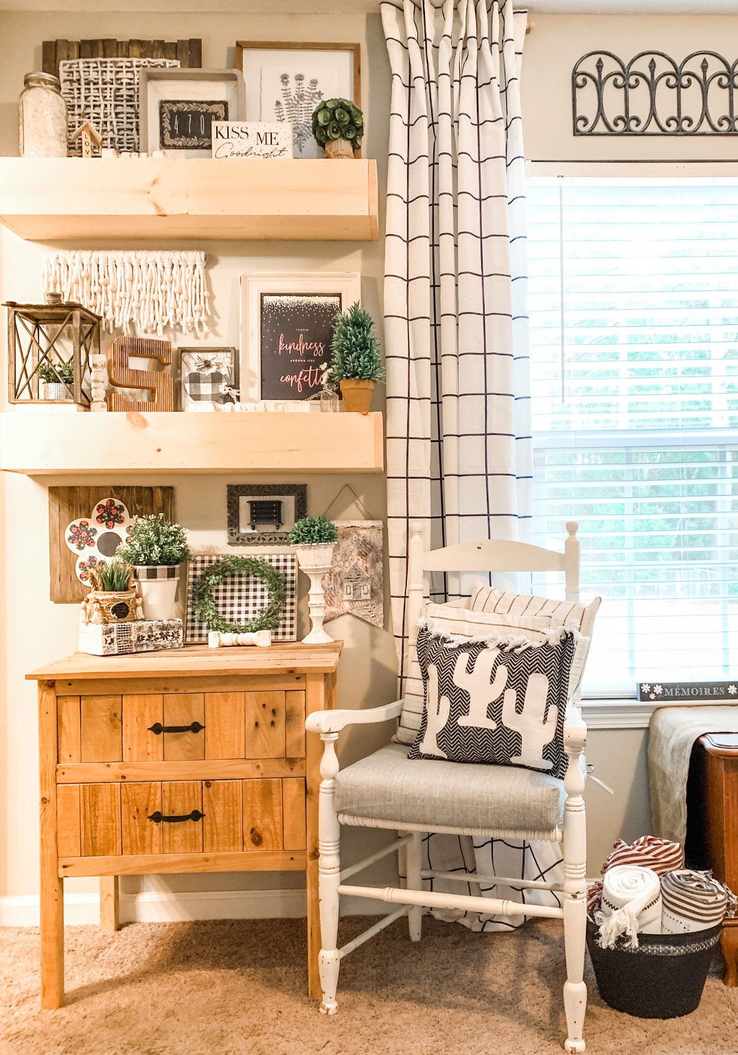 Repurposed Dollar Tree Rug DIY Pillow Easy DIY Decor Tutorial