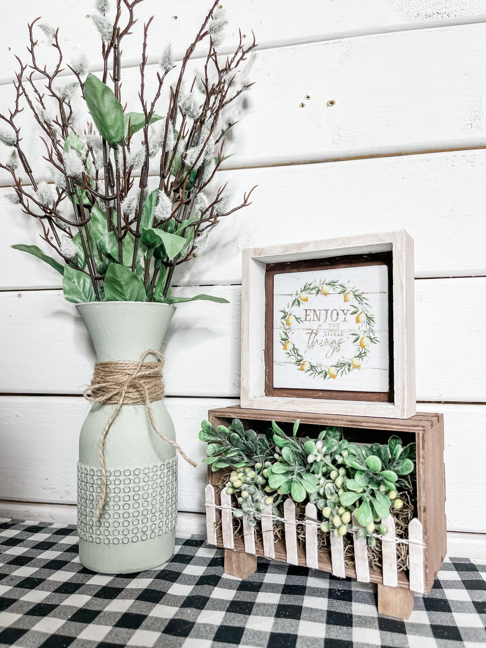 Dollar Tree Calendar DIY Shelf Sitter