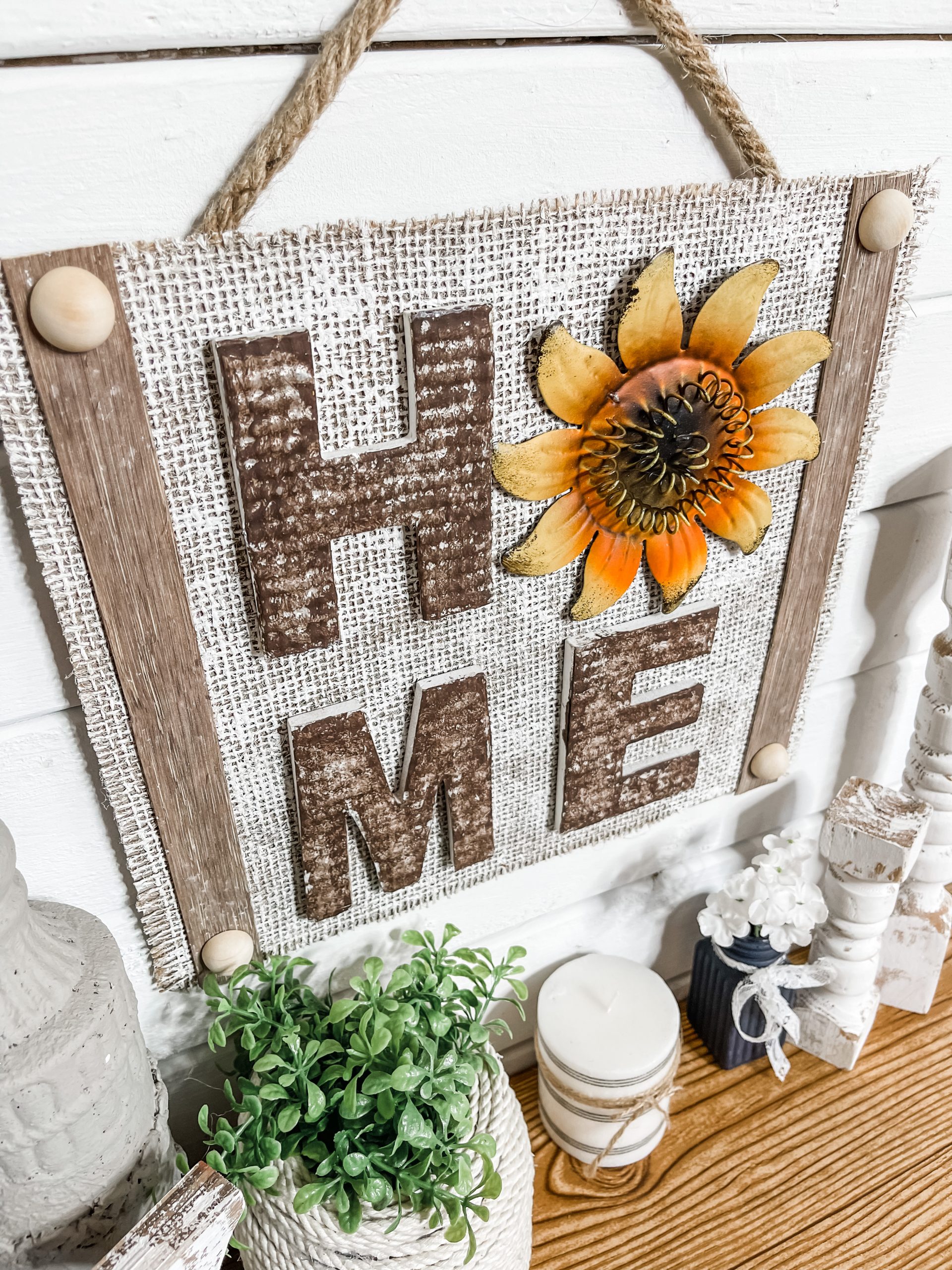 DIY Fall Home Sign