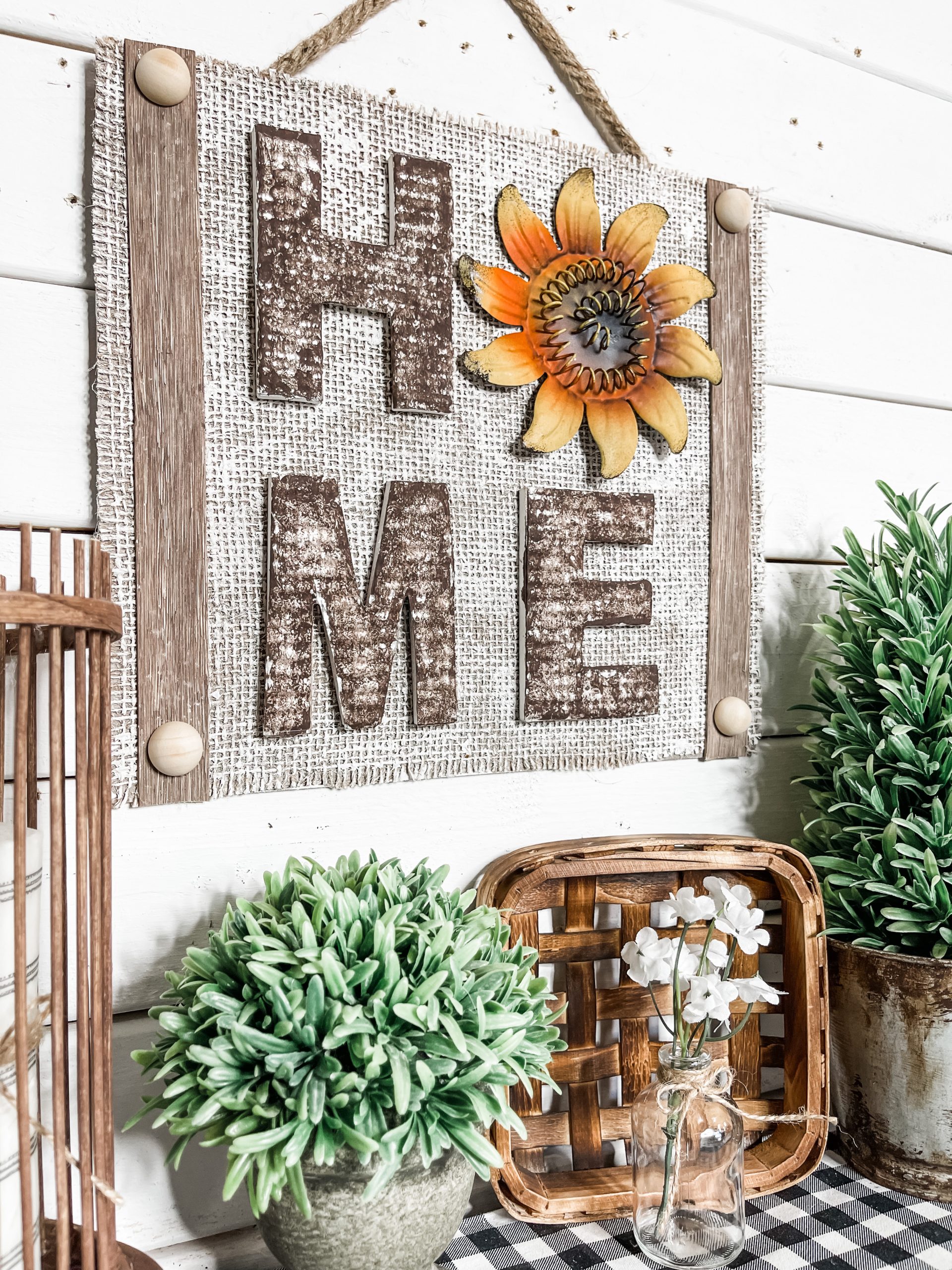 DIY Fall Home Sign