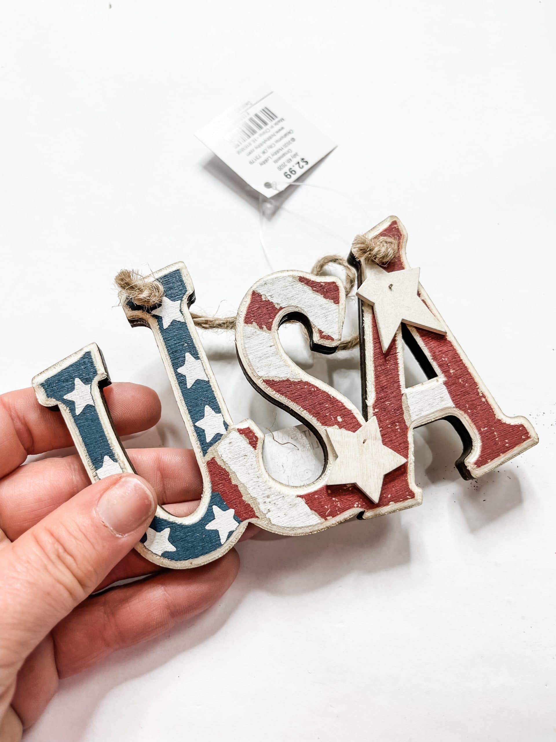 Farmhouse DIY 4th of July Decor