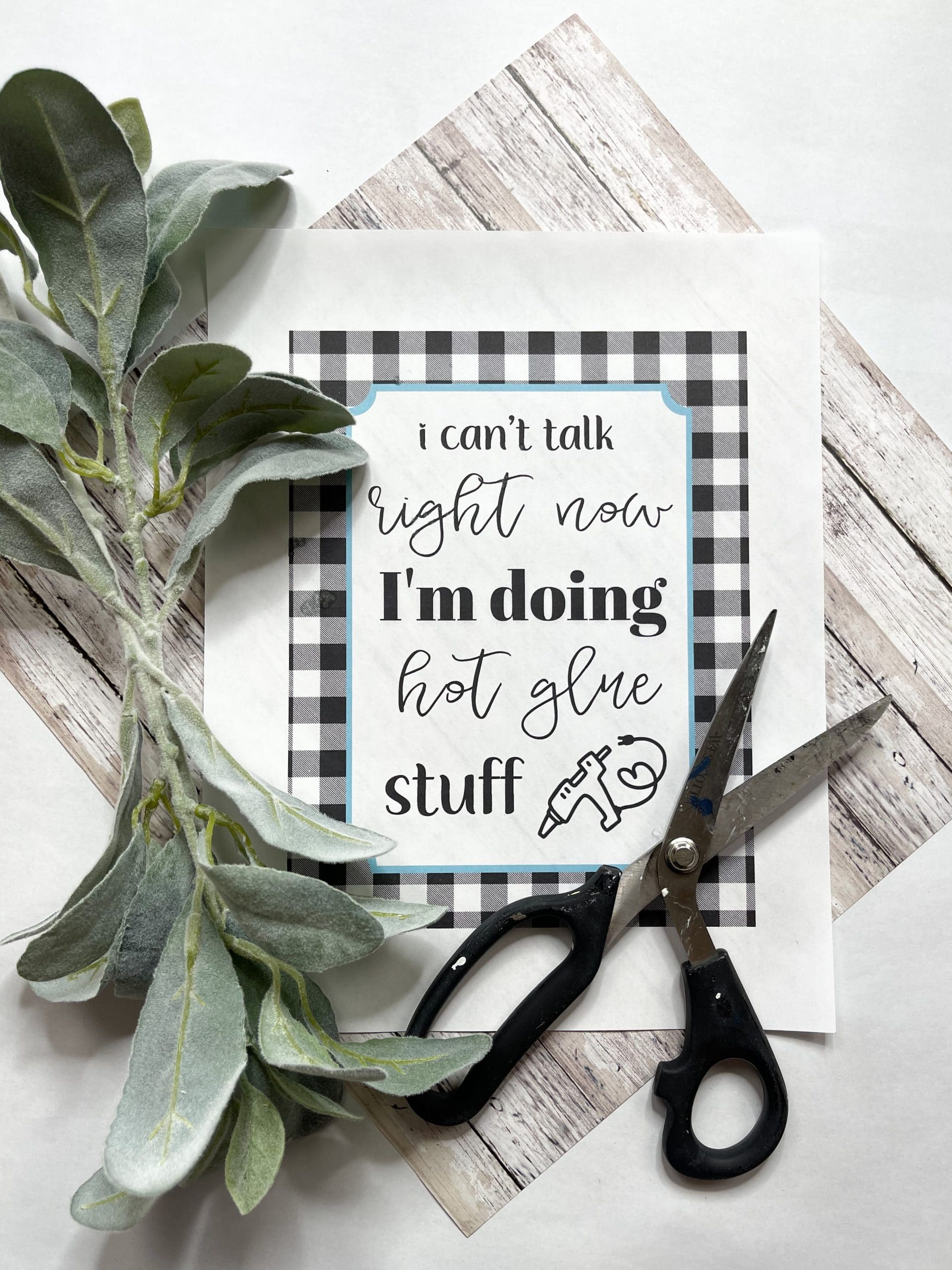 DIY Farmhouse Decor with Free Printable