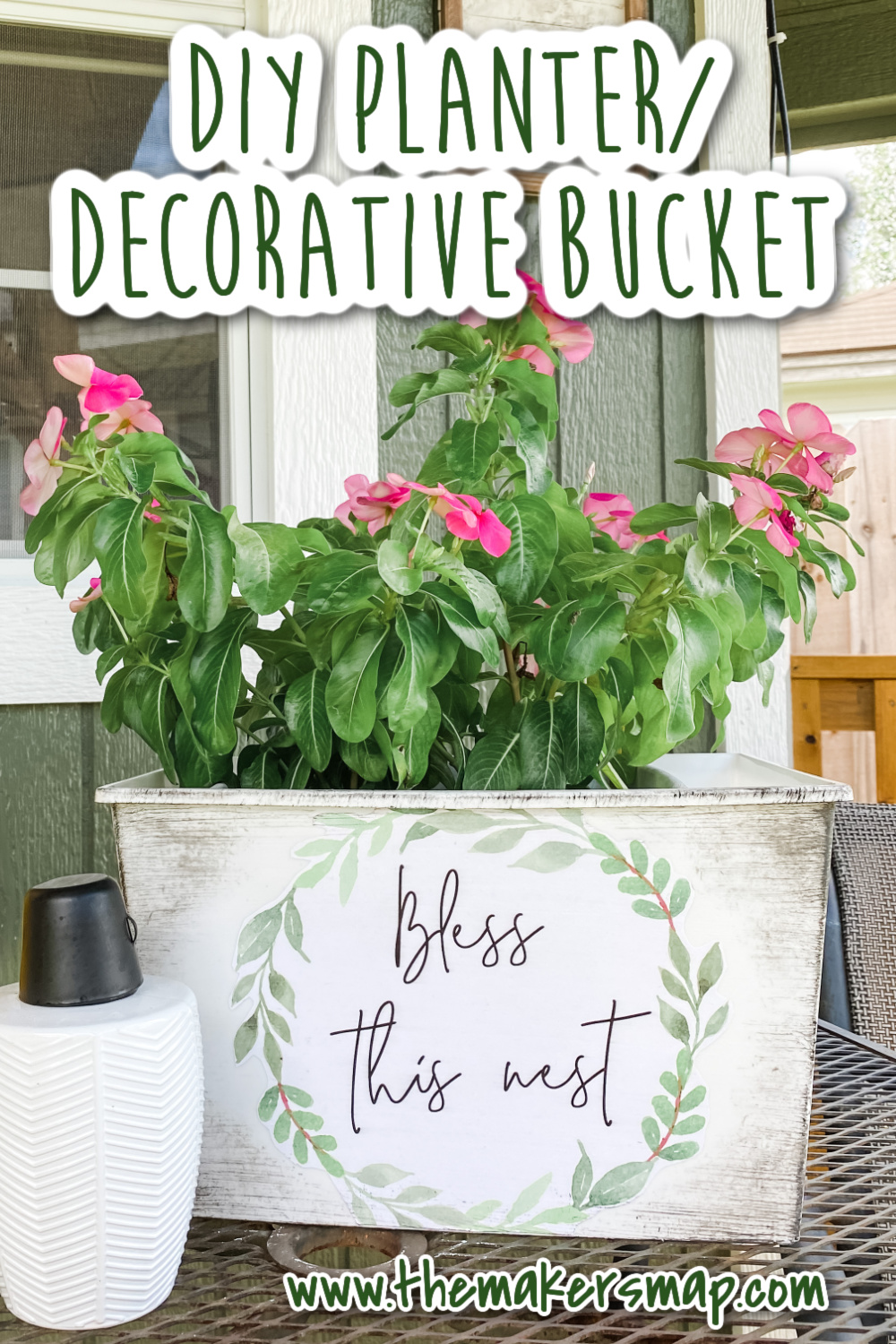 DIY Planter or Decorative Bucket