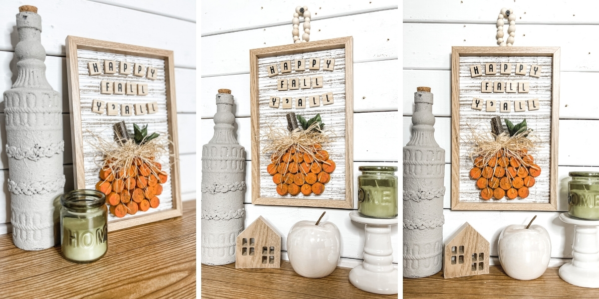 Wine Cork Craft DIY Pumpkin