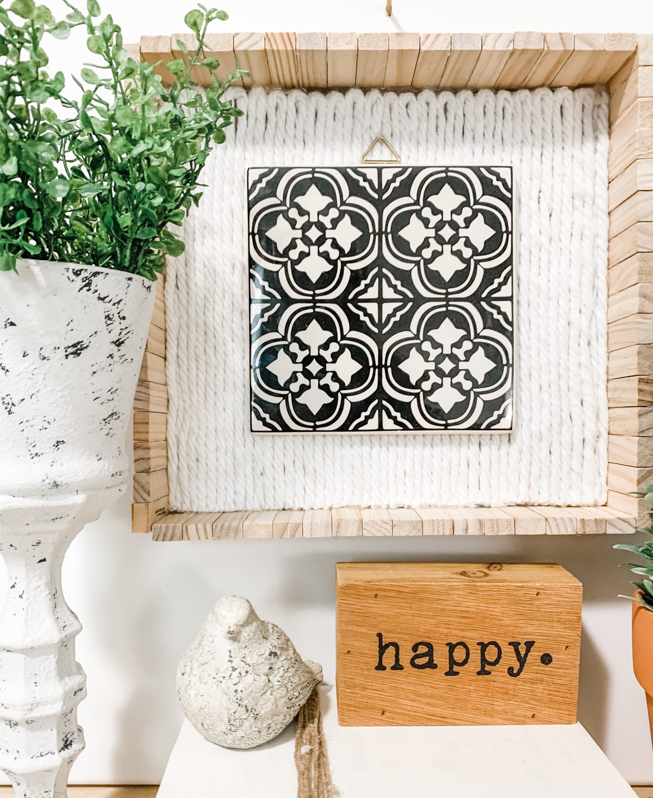 Target Tile DIY Farmhouse Decor