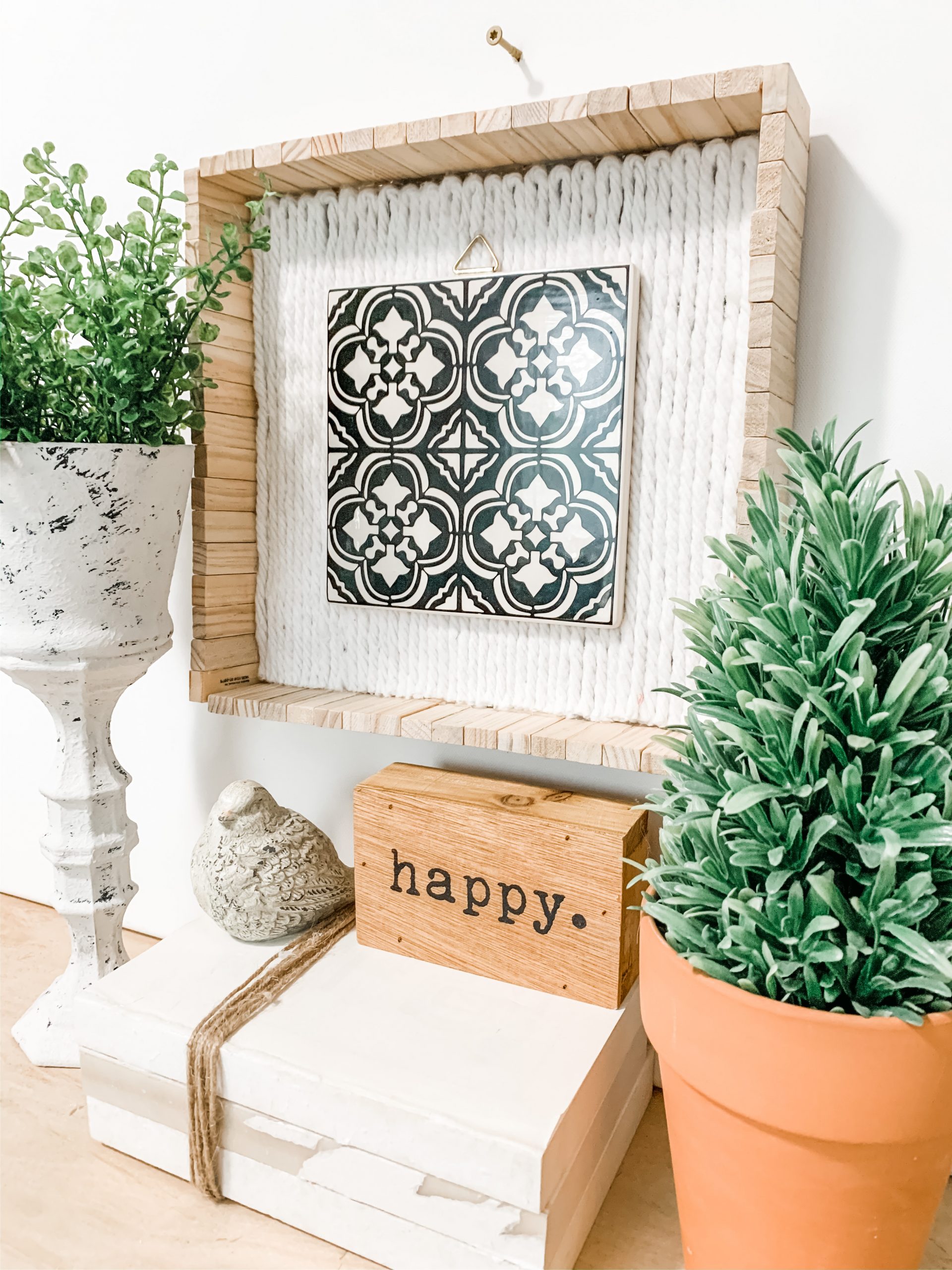 Target Tile DIY Farmhouse Decor