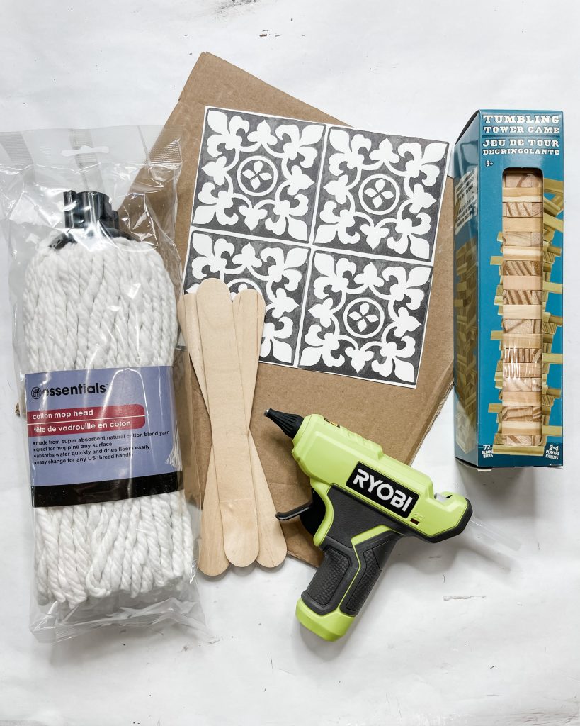 Target Tile Blocks Target Tile DIY Farmhouse Decor - Easy Dollar Tree DIY Decor Tutorial