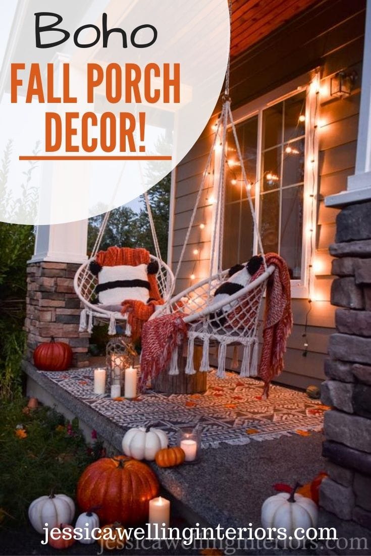 Front Porch and Outdoor Fall Decor Ideas