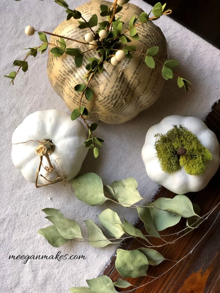 How to Decorate with Dollar Tree Foam Pumpkins