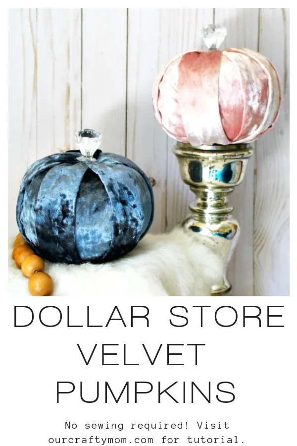 How to Decorate with Dollar Tree Foam Pumpkins